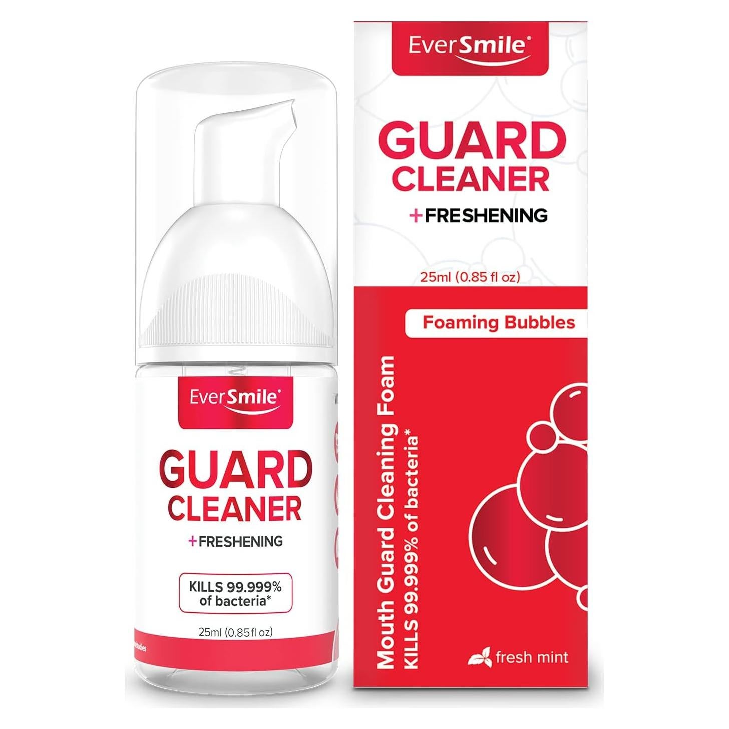 Limpiador de Protectores Bucales EverSmile 25ml Menta Fresca