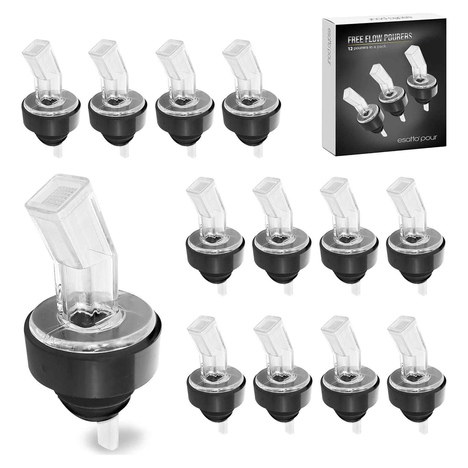 Vertedores de Licor Esatto con Filtro - 12 Piezas