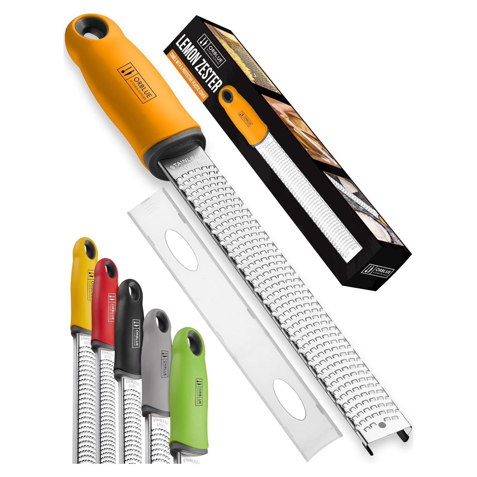 Rallador de Limón y Queso Orblue - Acero Inoxidable 30.5 cm