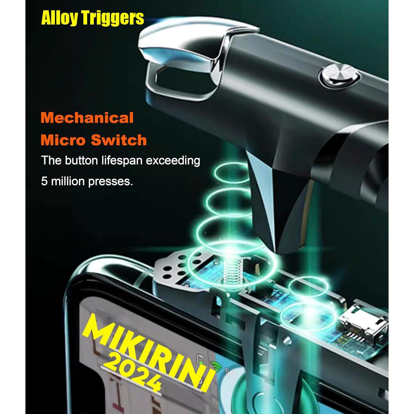 Kit 11 en 1 Disparadores Rápidos L1R1 Mikirini para Móviles