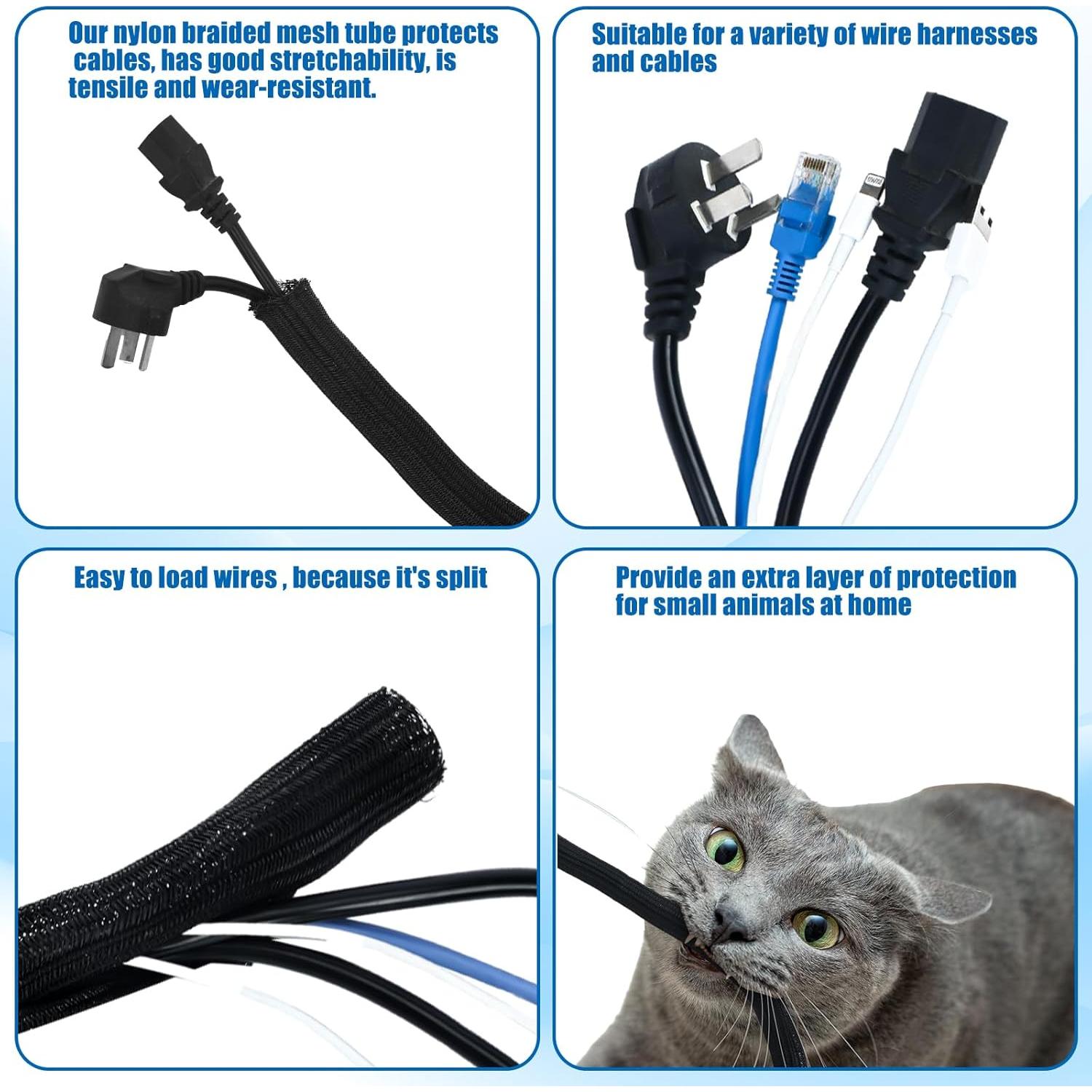 Tubo de Loom Pangda 15.24 m Ignífugo 2.54 cm para Cables