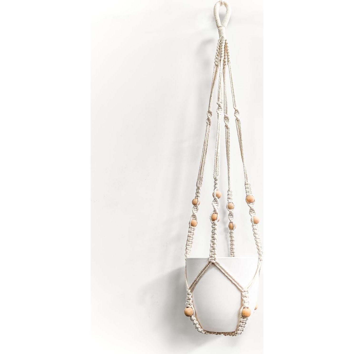 Soporte de Macetas Colgante Comtelek 2 Pack con Luces LED