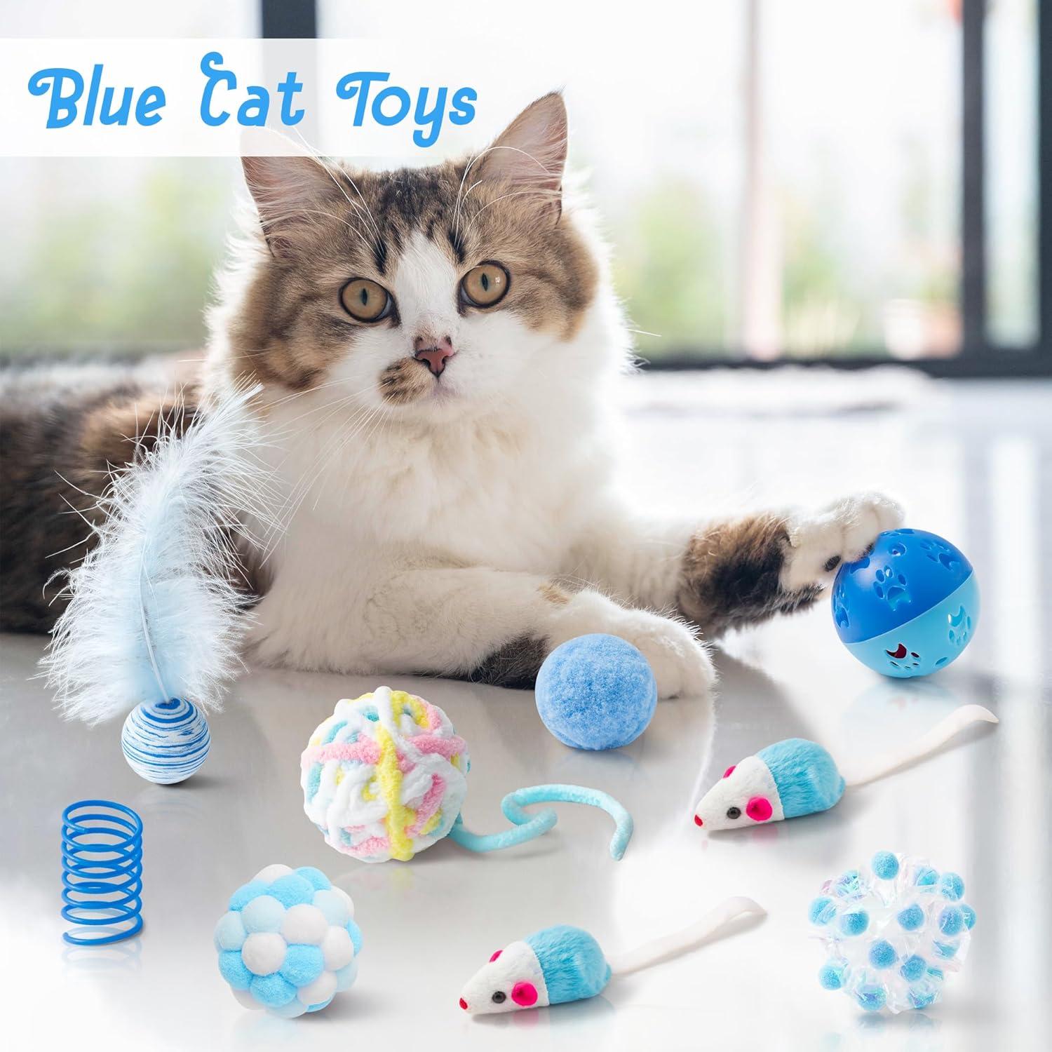 Set de Juguetes para Gatos MALLMALL6 - 10 Piezas Interactivas