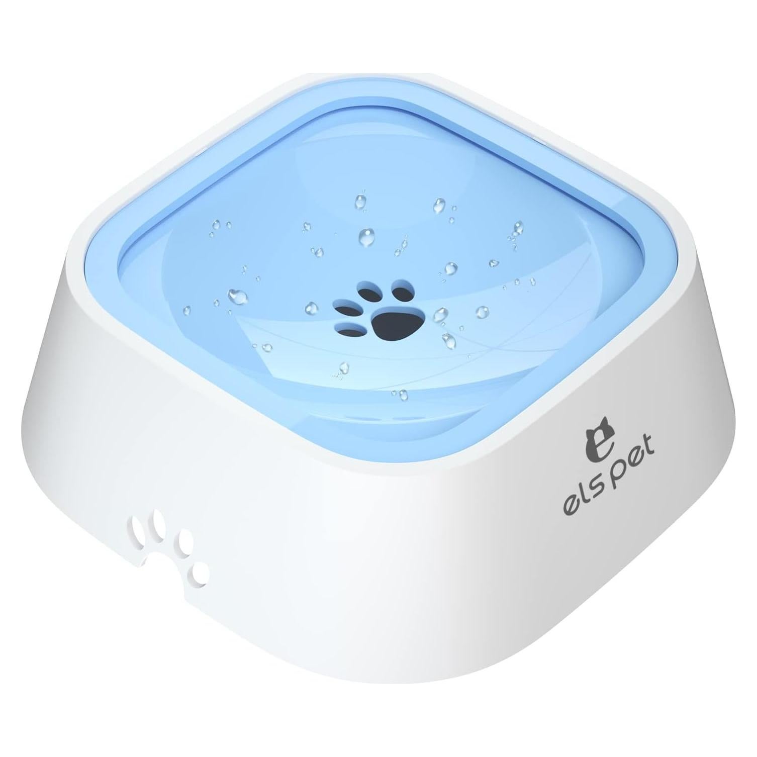 Bowl de Agua para Perros ELS PET 1L Antideslizante Azul