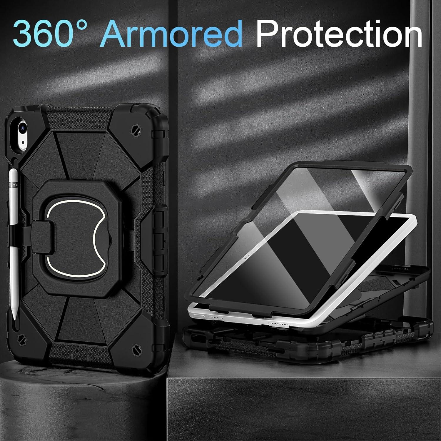 Funda para iPad 11" y 10.9" Auizotl con Soporte 360°