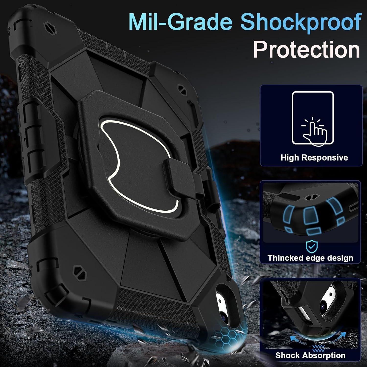 Funda para iPad 11" y 10.9" Auizotl con Soporte 360°