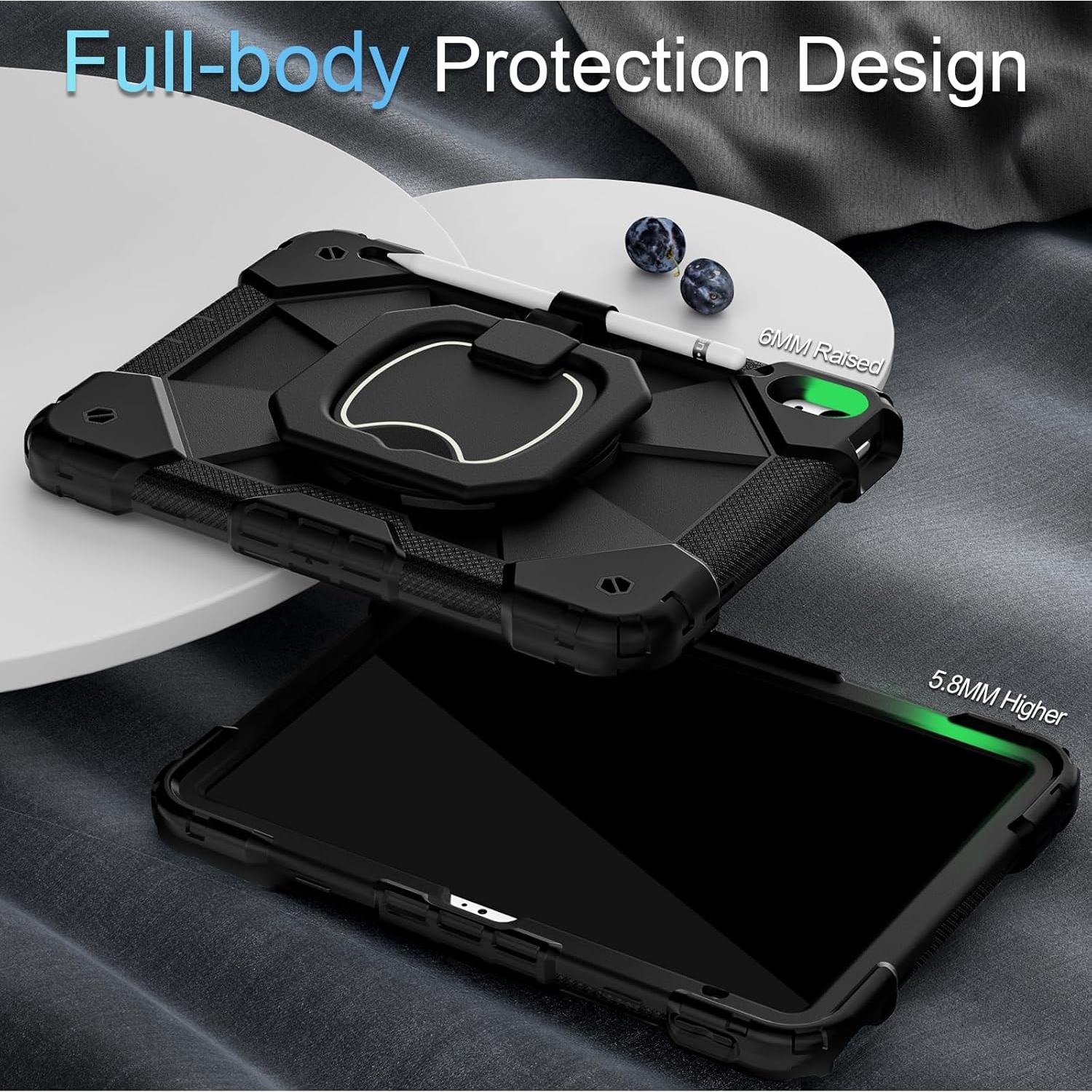 Funda para iPad 11" y 10.9" Auizotl con Soporte 360°