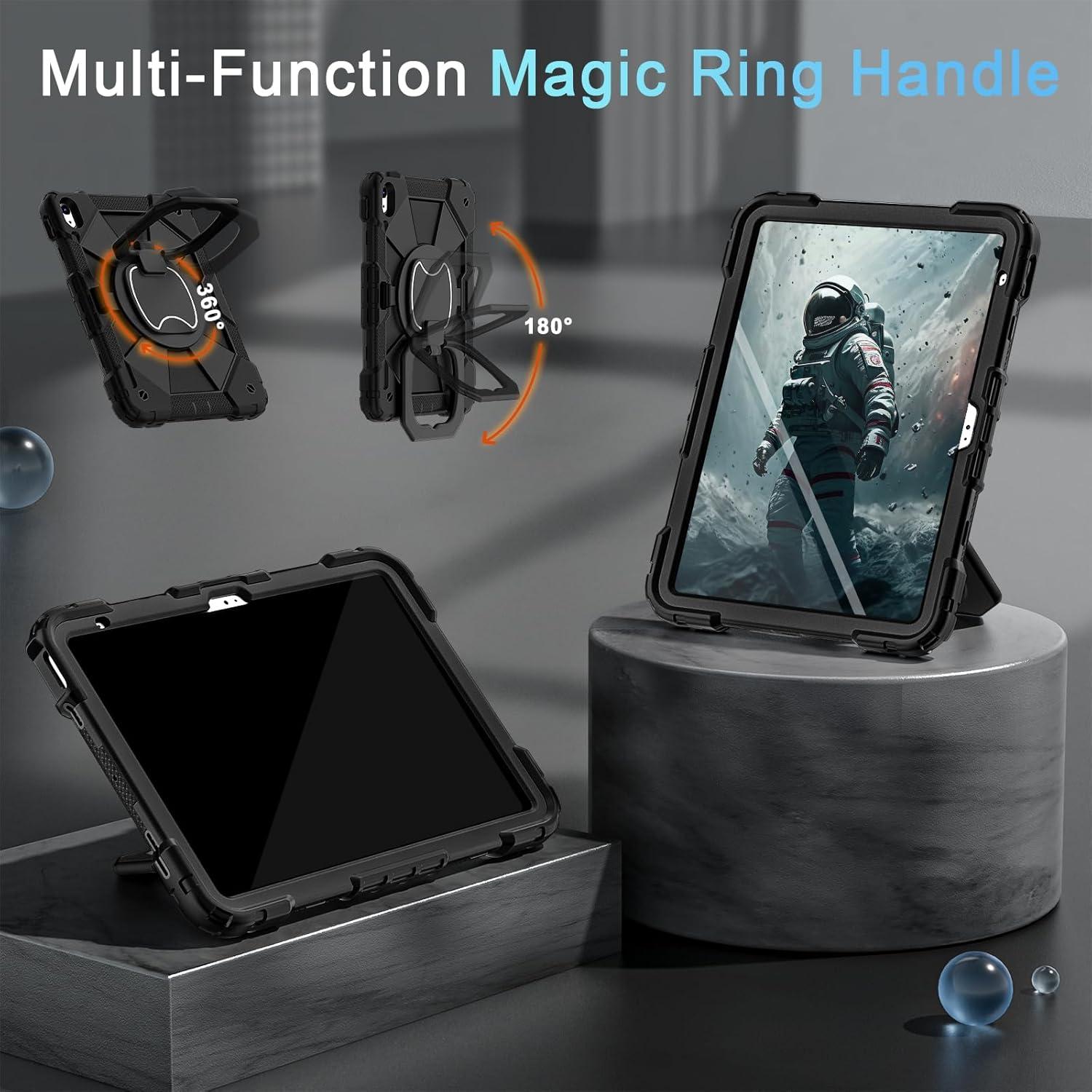 Funda para iPad 11" y 10.9" Auizotl con Soporte 360°