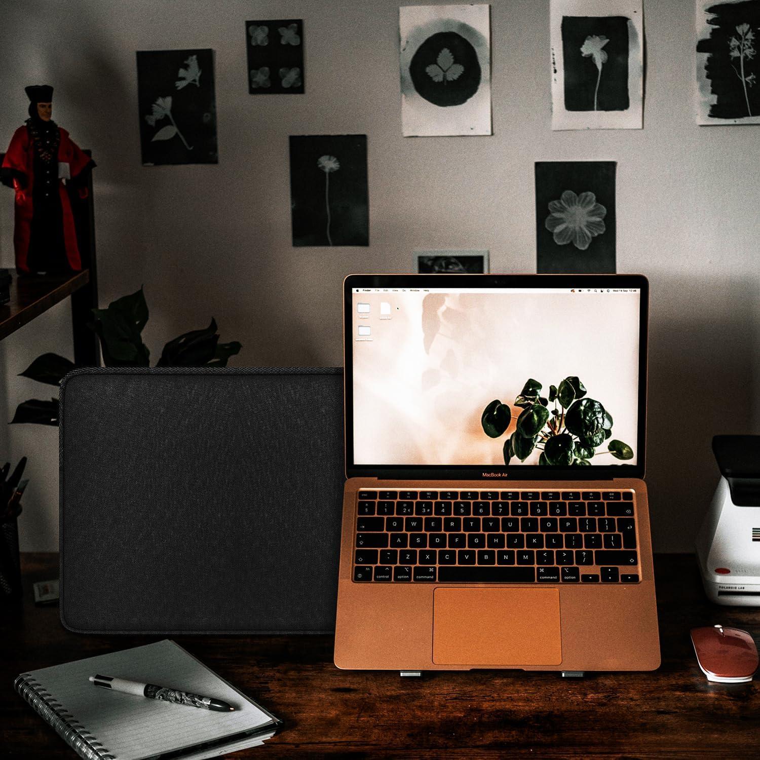 Funda para Laptop 14" AREYTECO Negra Resistente al Agua