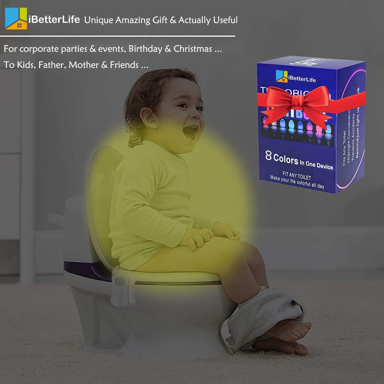 Luz Nocturna de Inodoro iBetterLife con Sensor de Movimiento 2P