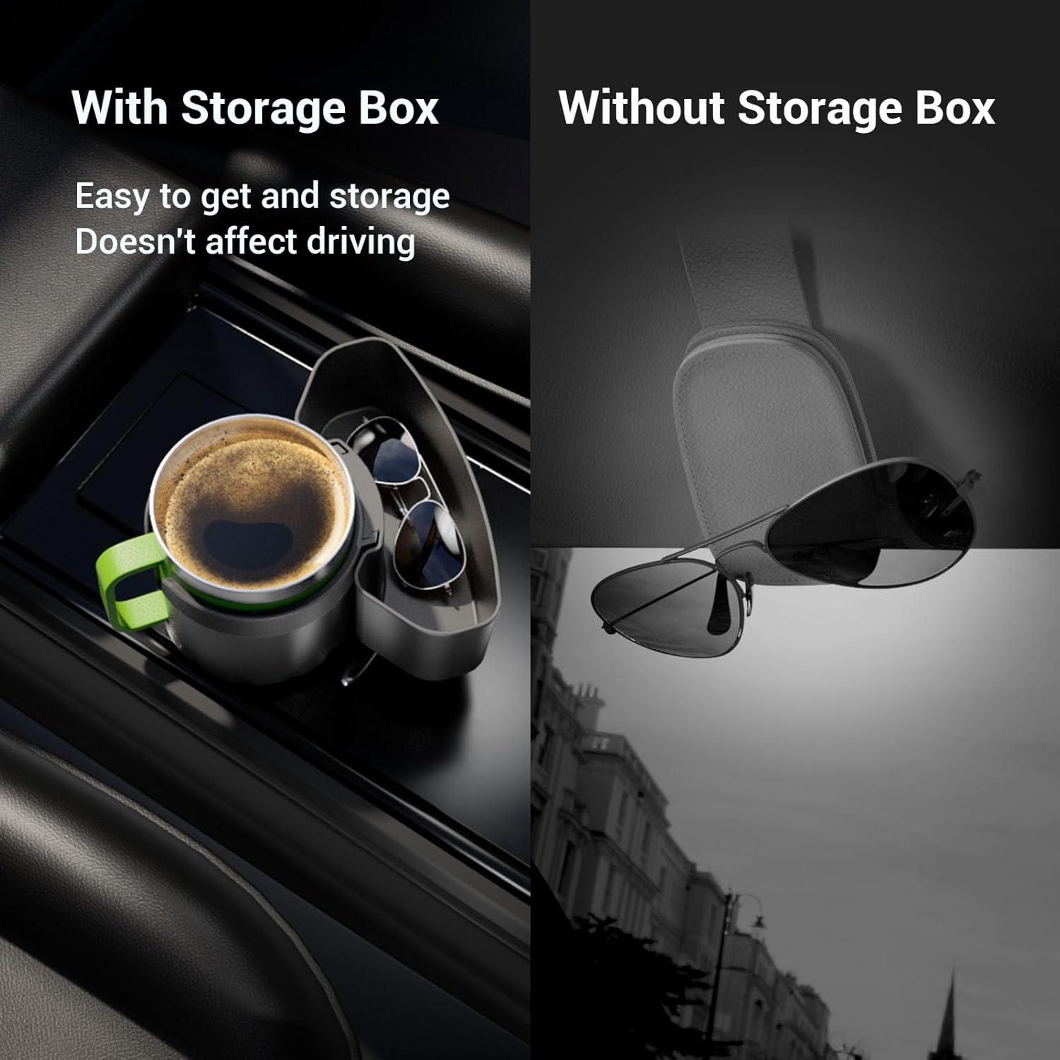 Soporte para Taza de Coche SodaRide 4 en 1 con Bandeja