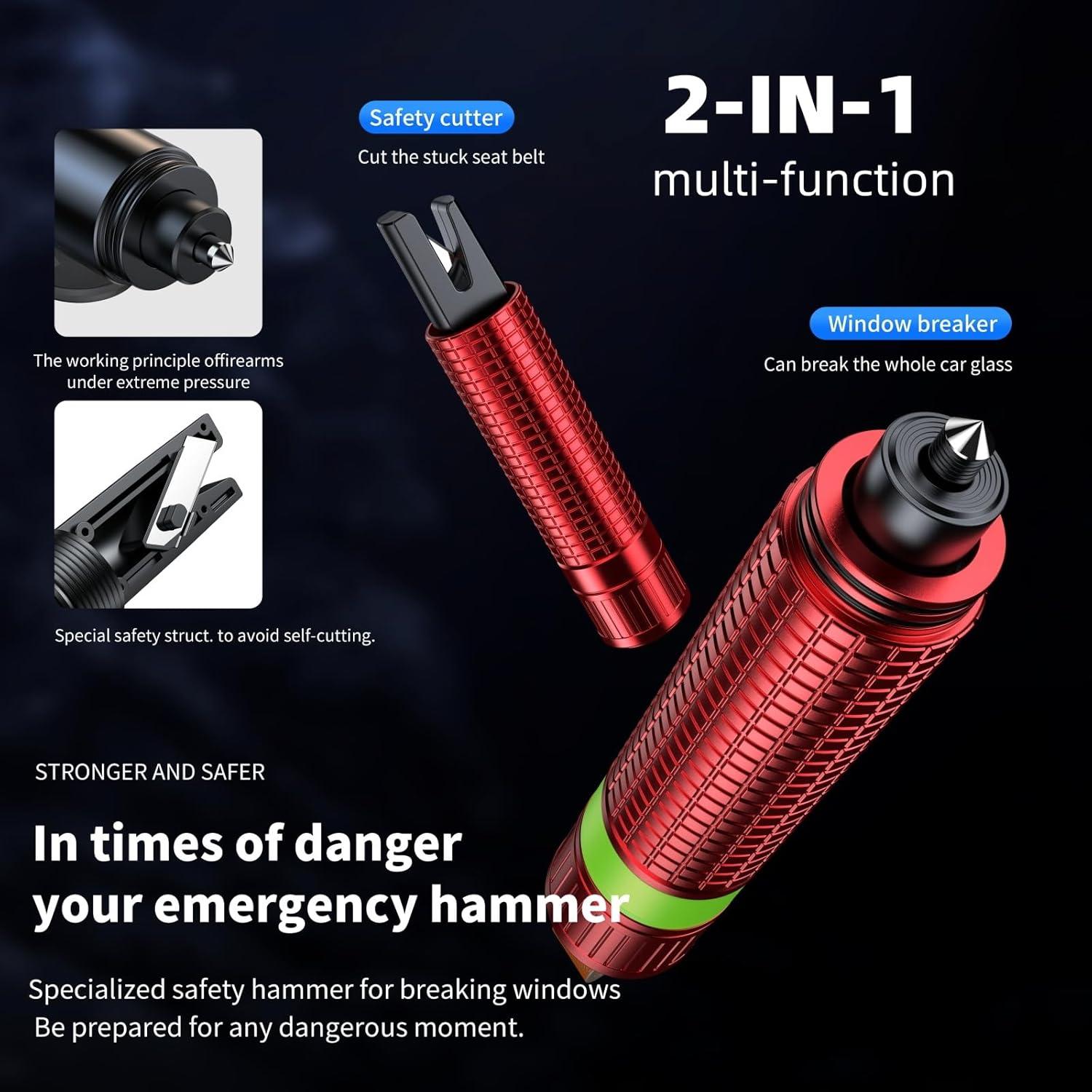 Cortador de Cinturón de Seguridad y Rompeventanas Seoulish AEL2501