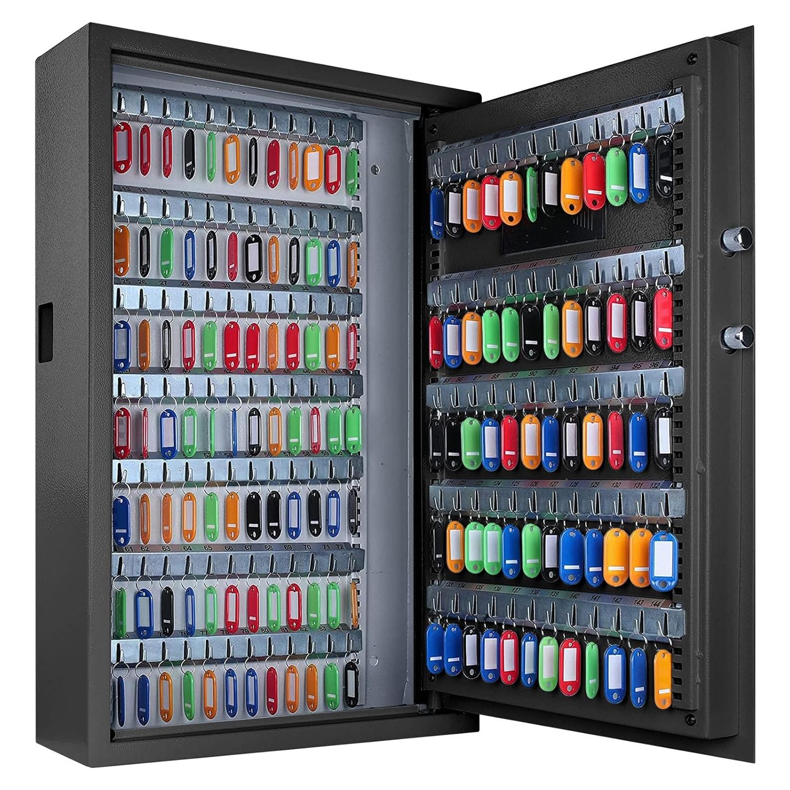 Caja de Llaves de Combinación TOLEBLID 144 Posiciones Montada en Pared