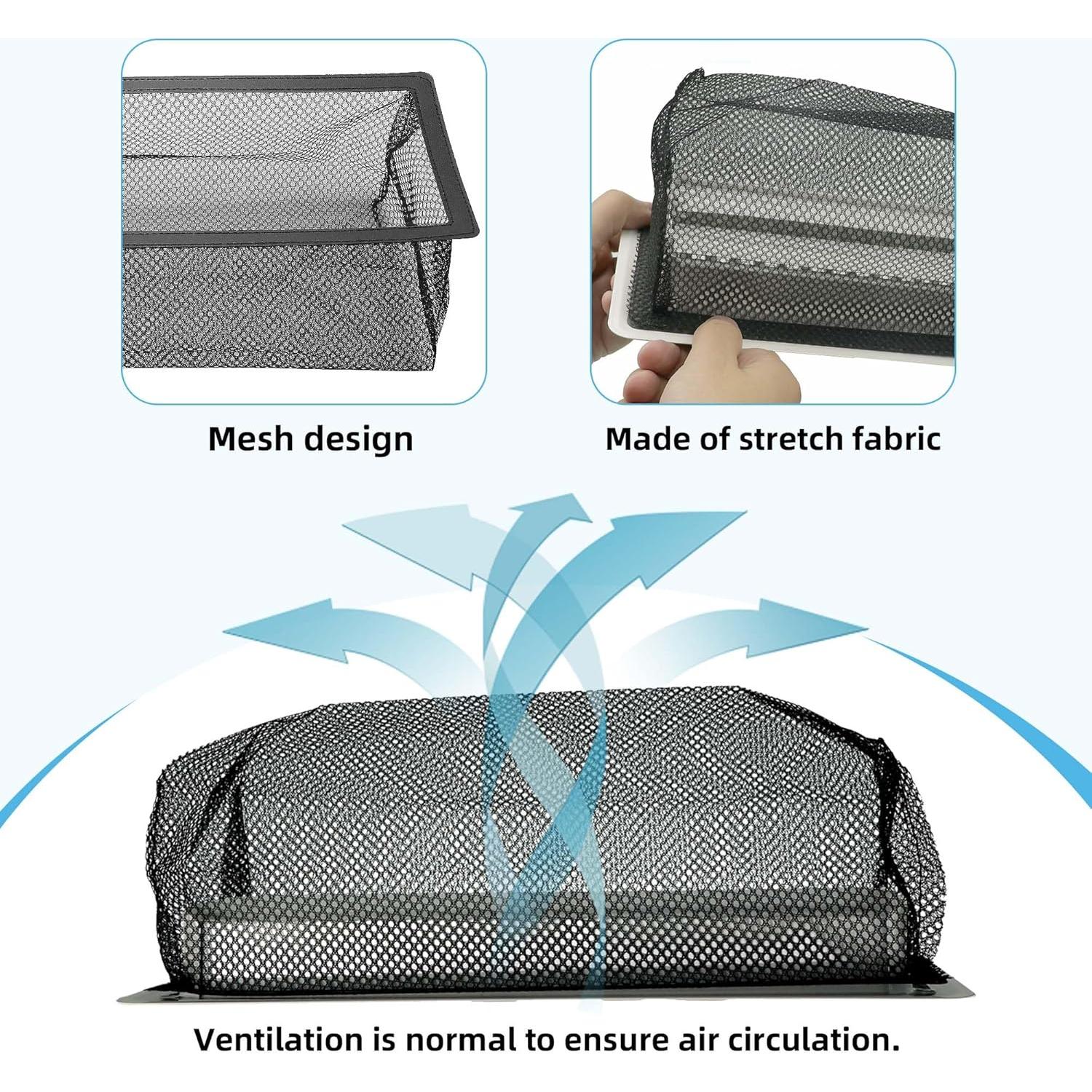 Cubierta de Registro de Piso RXSIAT 10x25 cm 6 Piezas Malla