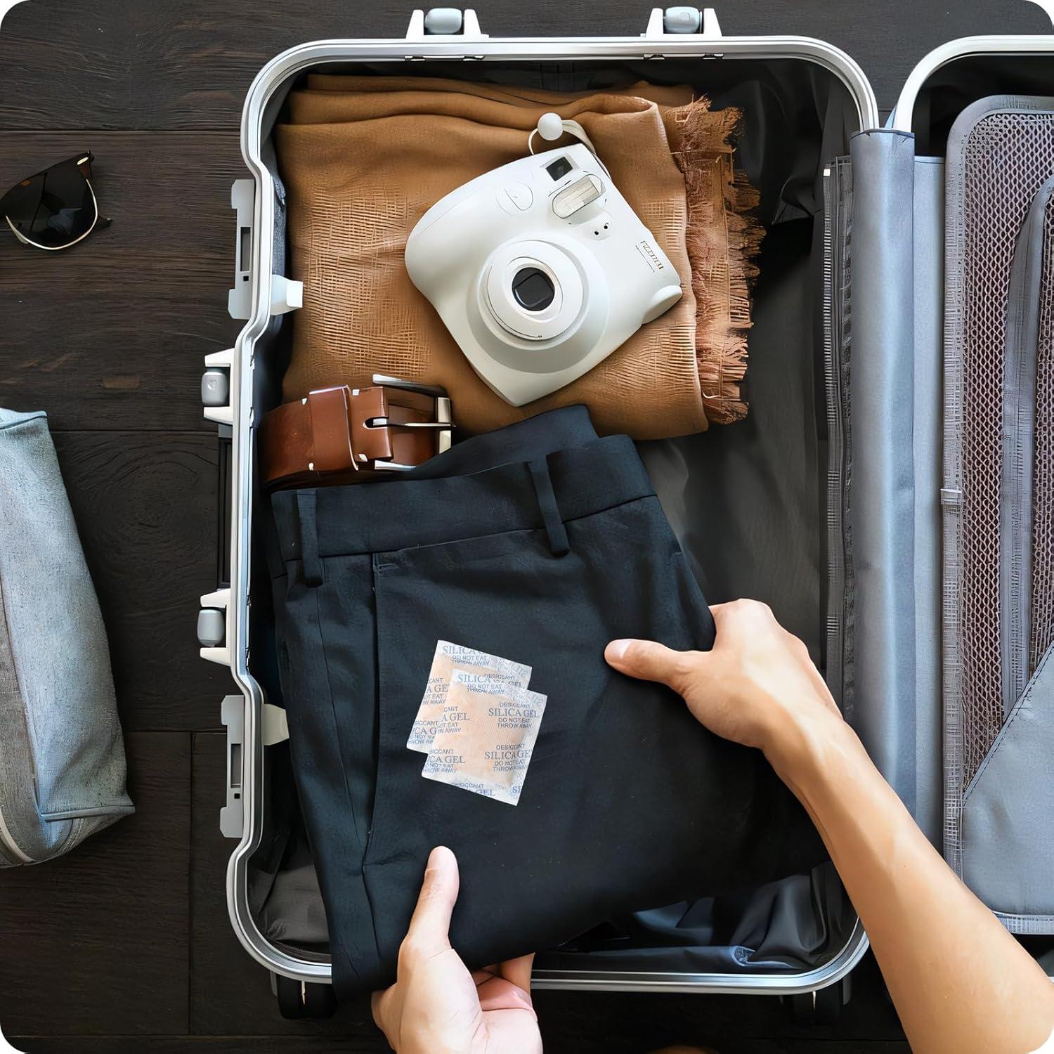 Paquetes de Gel de Silica Grado Alimenticio 10g x 100 TEYOON