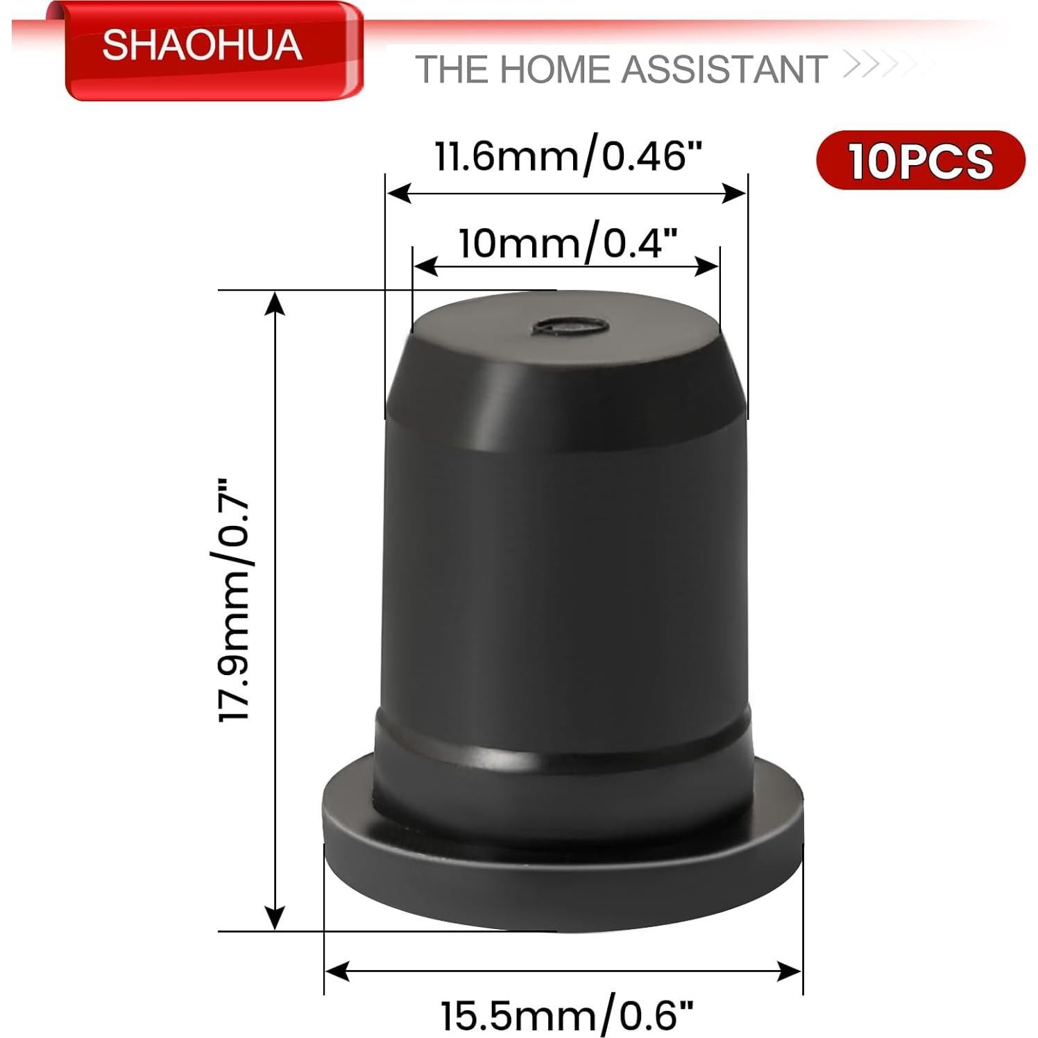 Kit 30PCS Conectores de Cable IP68 SHAOHUA 1/2" NPT