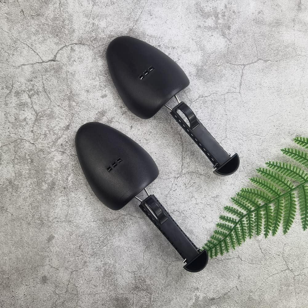 Árbol de Zapatos Ajustable YY YEARCHY - 2 Pares, Negro