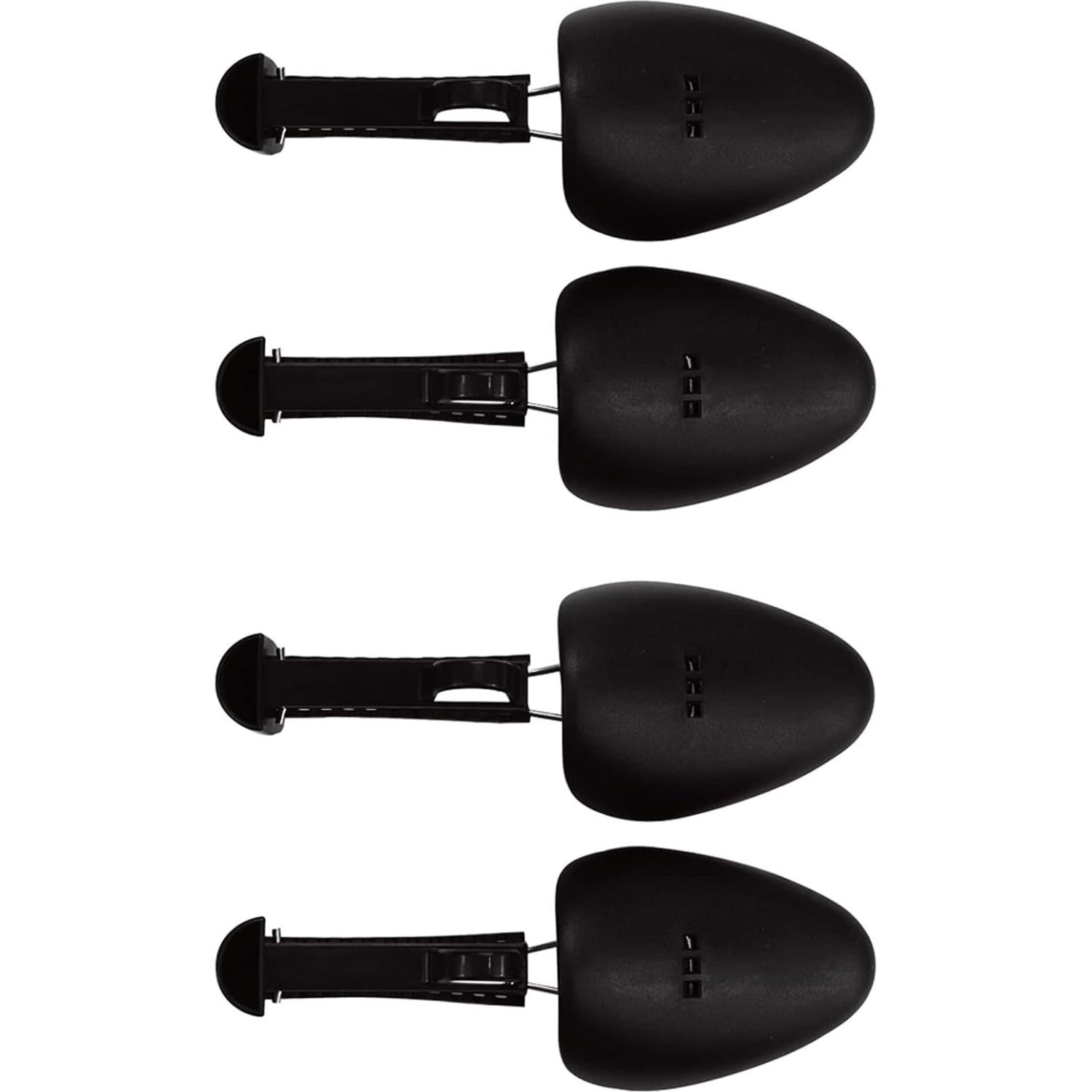 Árbol de Zapatos Ajustable YY YEARCHY - 2 Pares, Negro