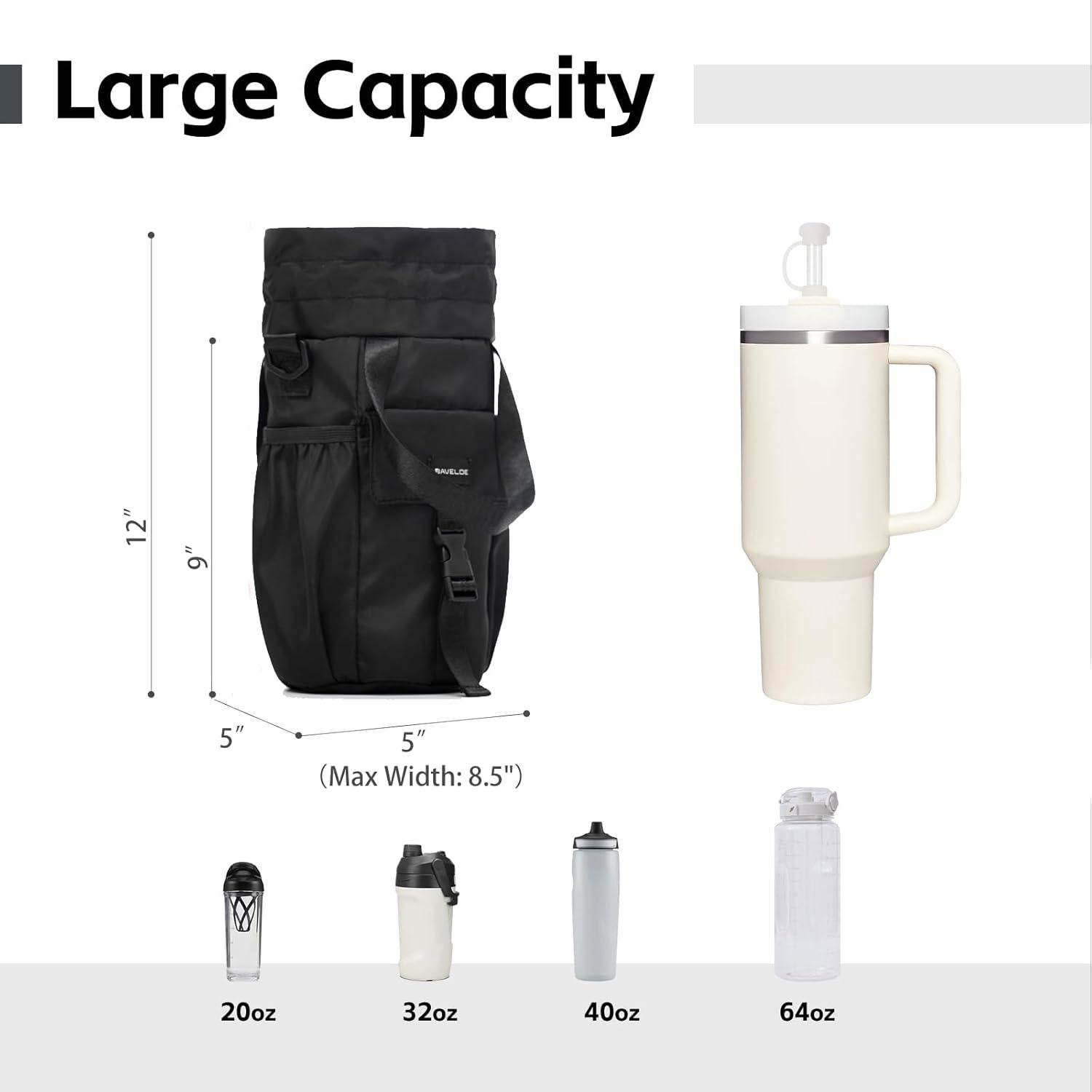 Soporte Bandolera para Botellas de Agua BAVELOE 0.95-1.89L