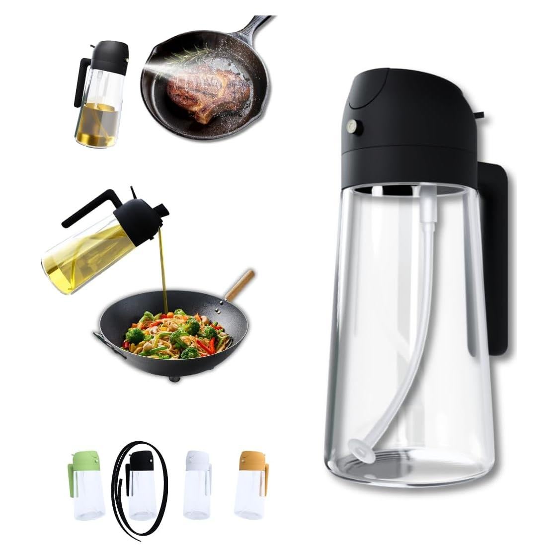 Dispensador y pulverizador de aceite The Away Gourmet 470ml