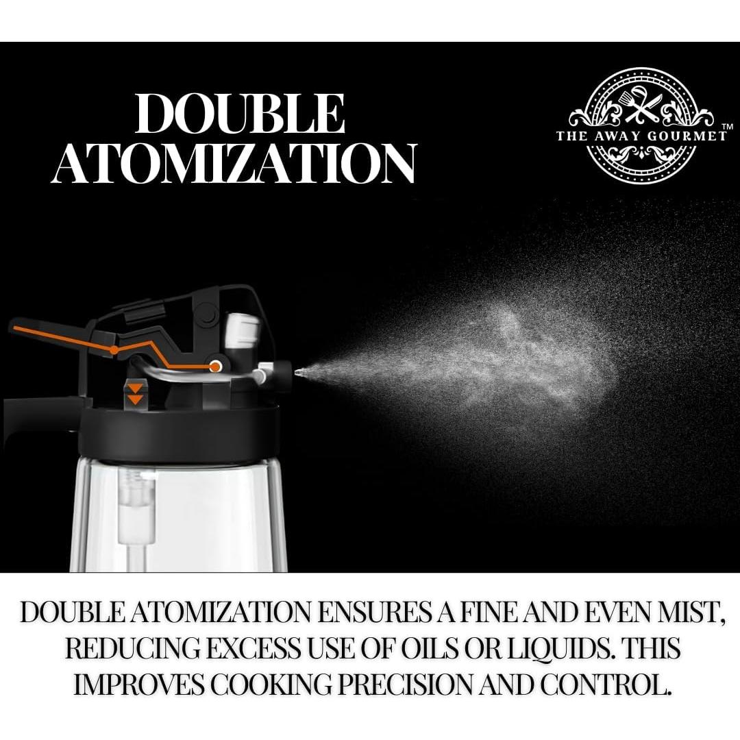 Dispensador y pulverizador de aceite The Away Gourmet 470ml