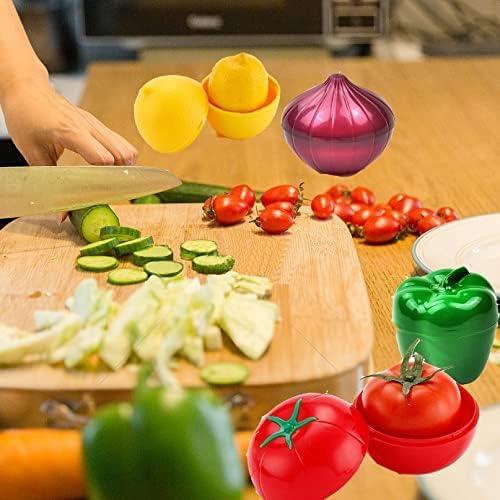 Contenedores de Almacenamiento MIAO JIN 4 Pcs Frutas y Verduras
