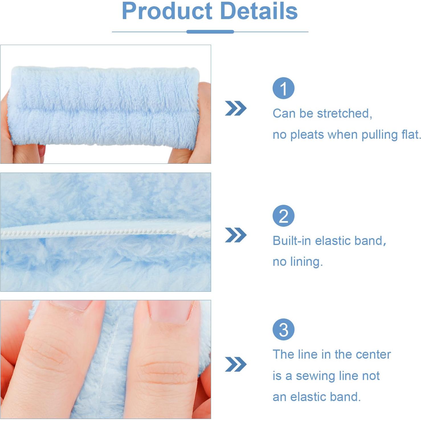 Conjunto de Accesorios de Lavado Facial Chanaco Azul 4 Piezas