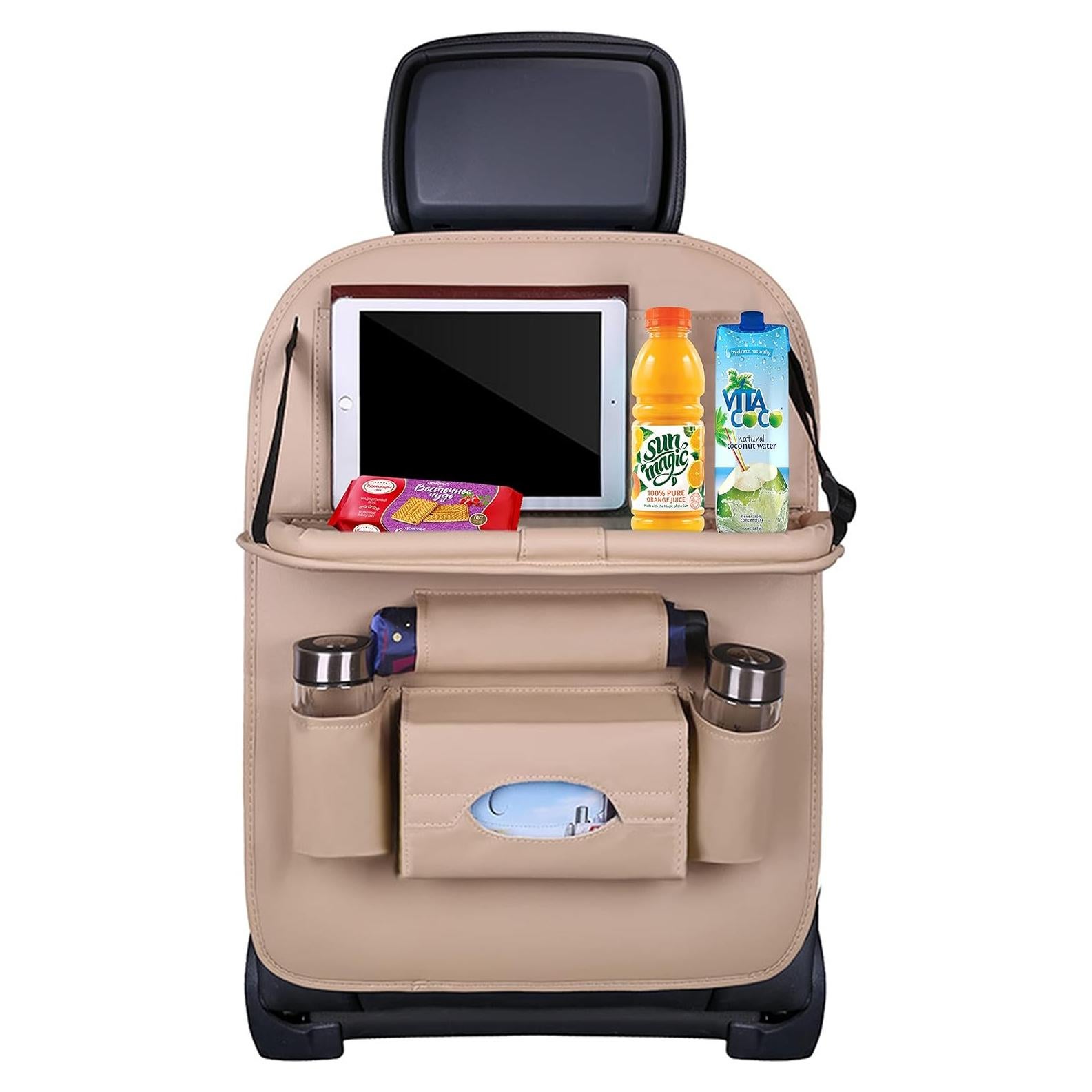 Organizador de Asiento Trasero ASENDIWAY con Bandeja Plegable