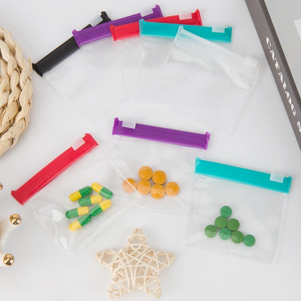 Bolsas para Medicamentos Reutilizables UnslQonds 24 PCS Transparente