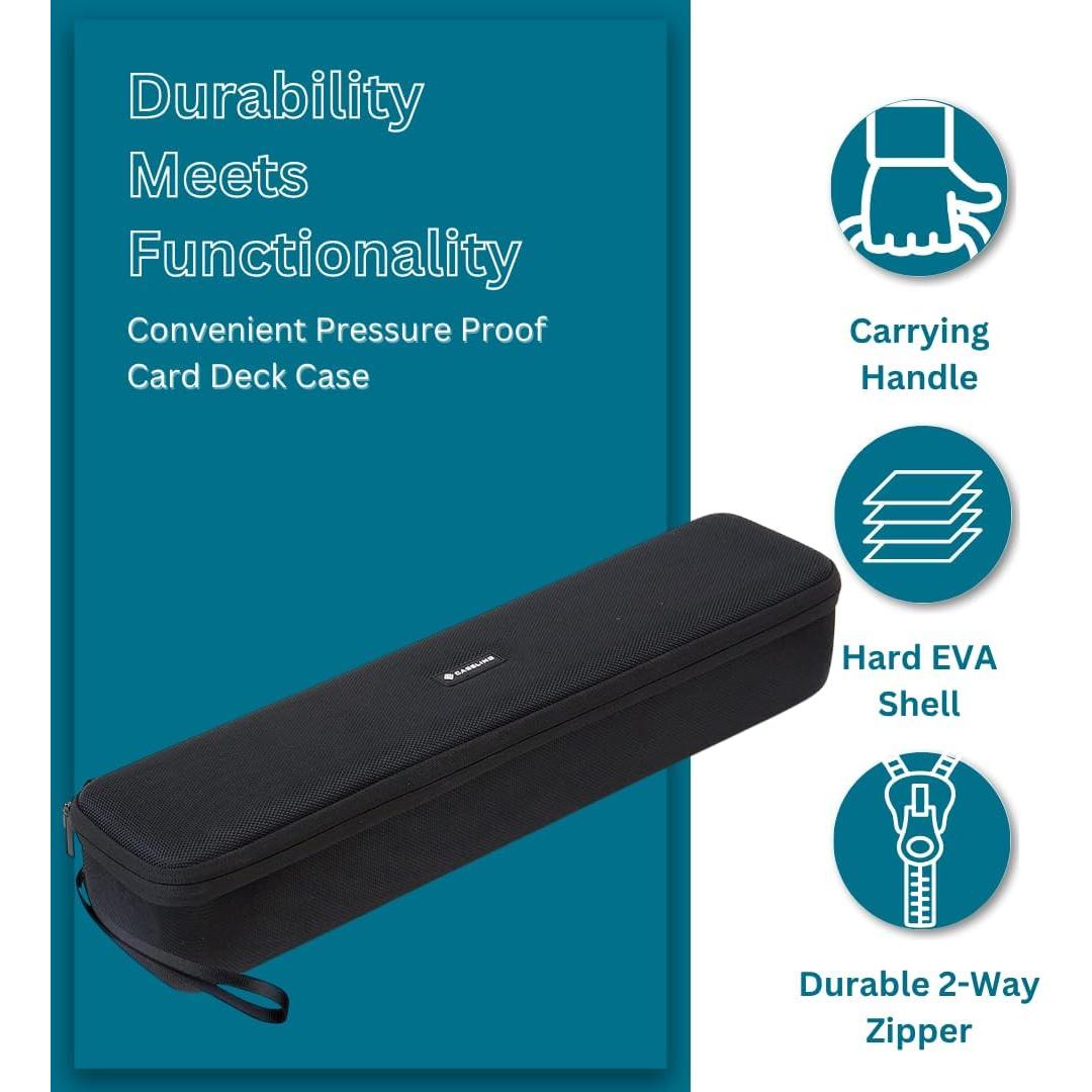 Funda Dura para 1400 Cartas Caseling - Impermeable y Ligera