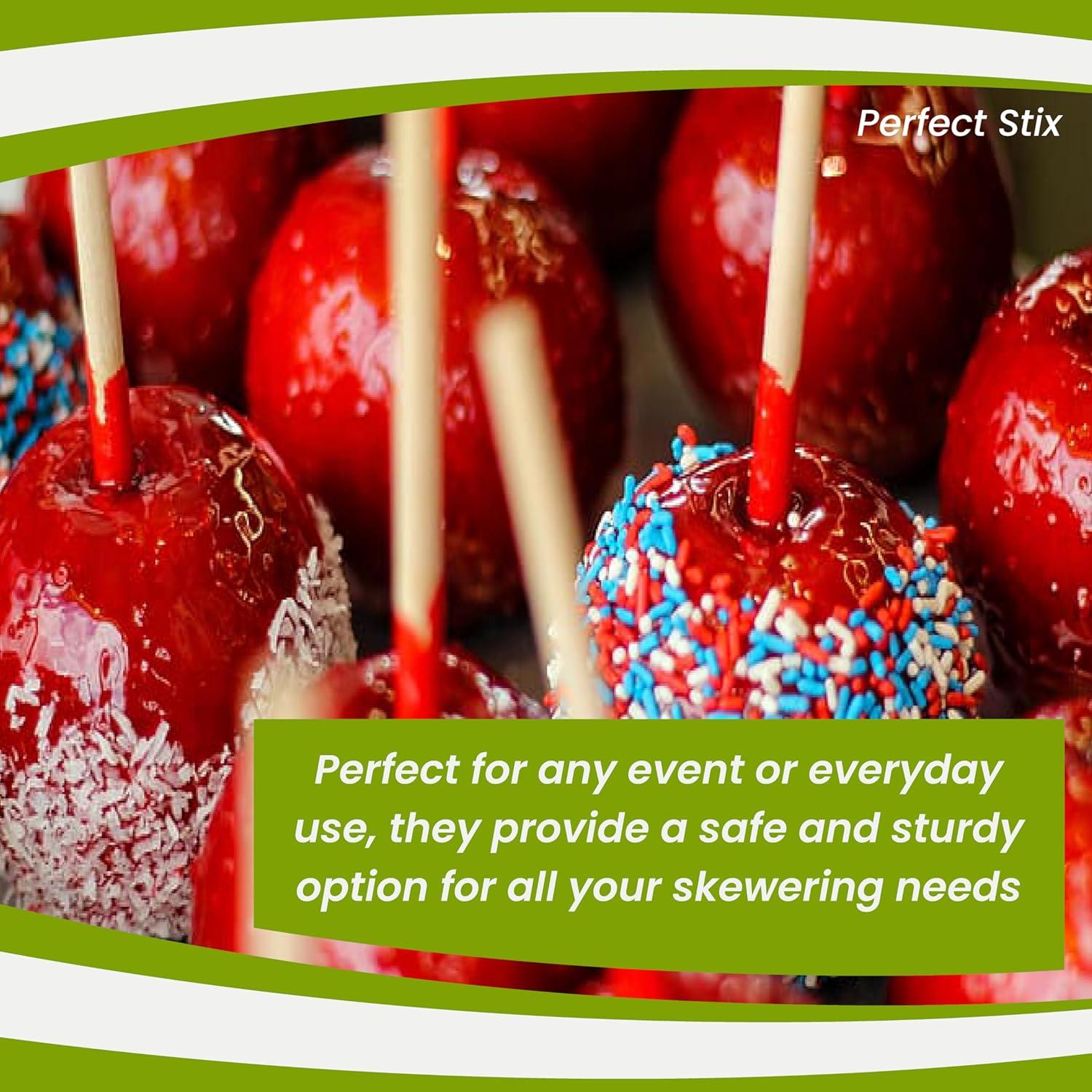 Palitos de Caramelo de Manzana Perfect Stix 14 cm Semi Punta - 100 Unidades