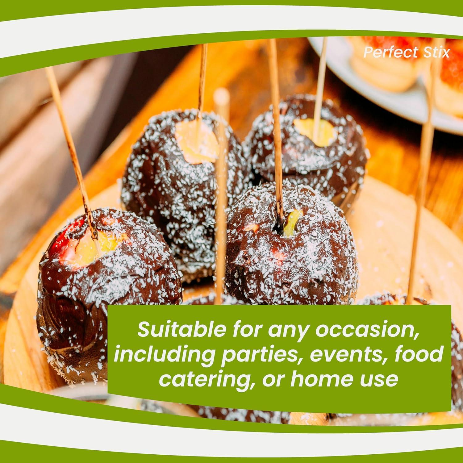 Palitos de Caramelo de Manzana Perfect Stix 14 cm Semi Punta - 100 Unidades