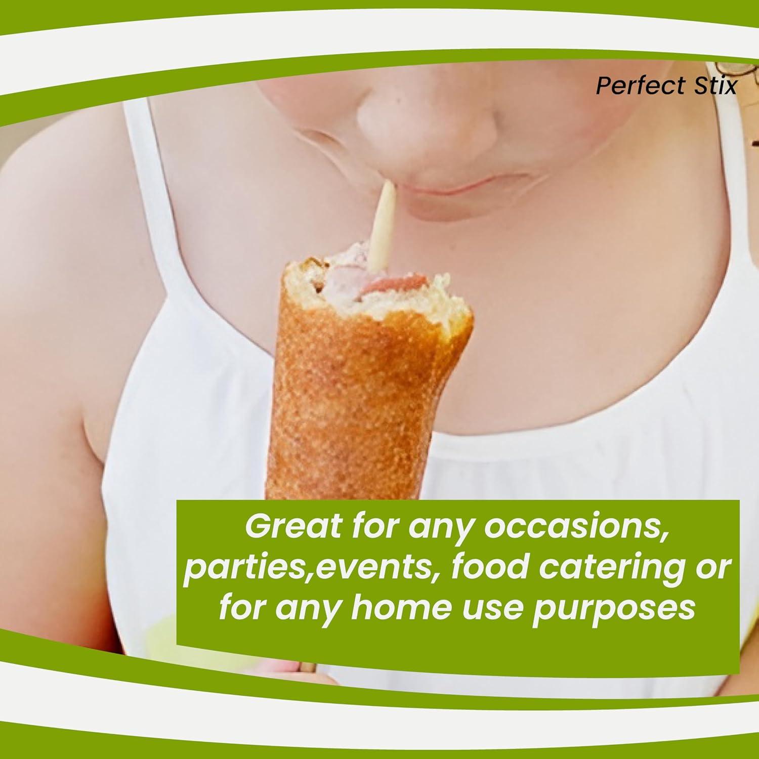 Palitos de Caramelo de Manzana Perfect Stix 14 cm Semi Punta - 100 Unidades