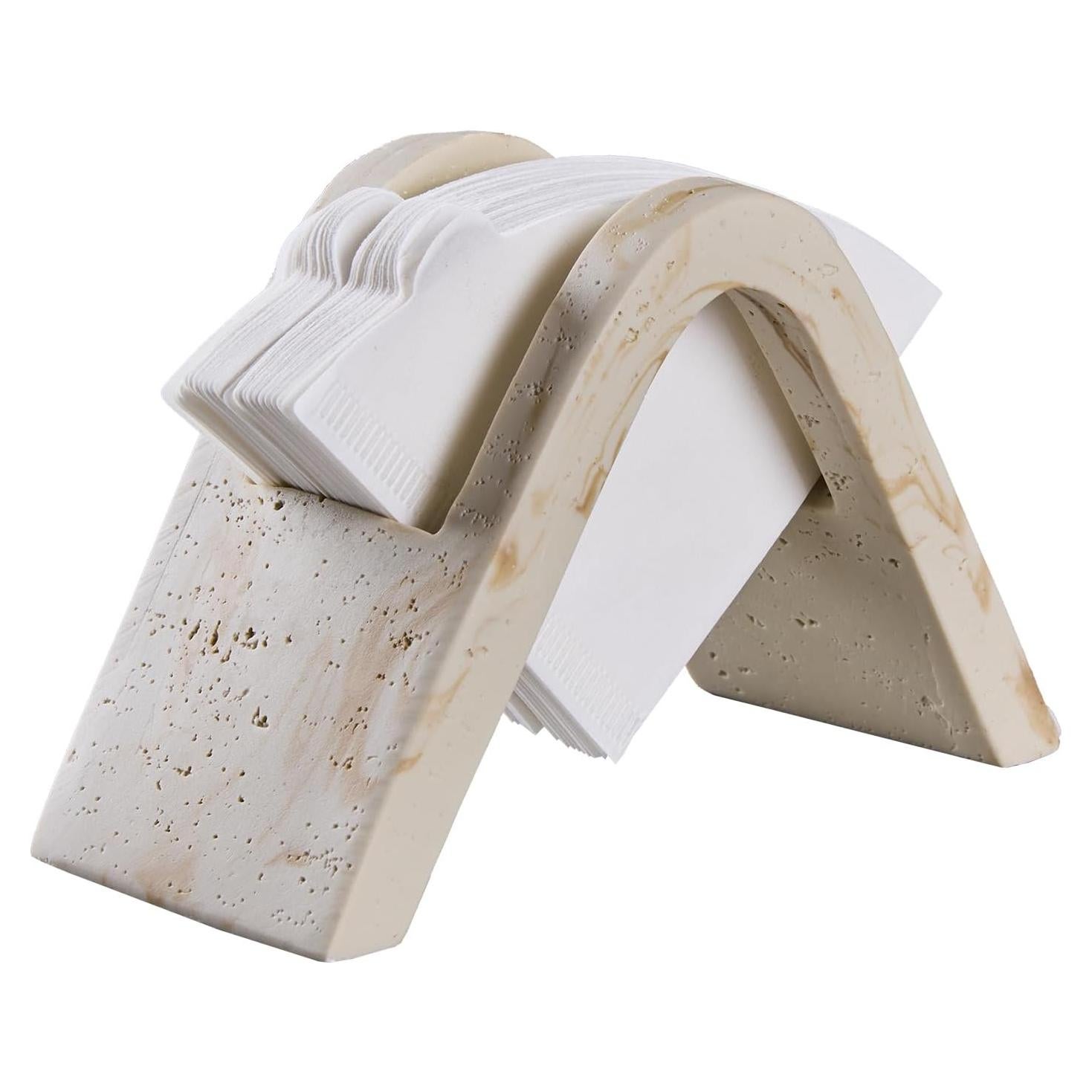 Soporte para Filtros de Café HOLOLA Beige Tamaño 4 Resina