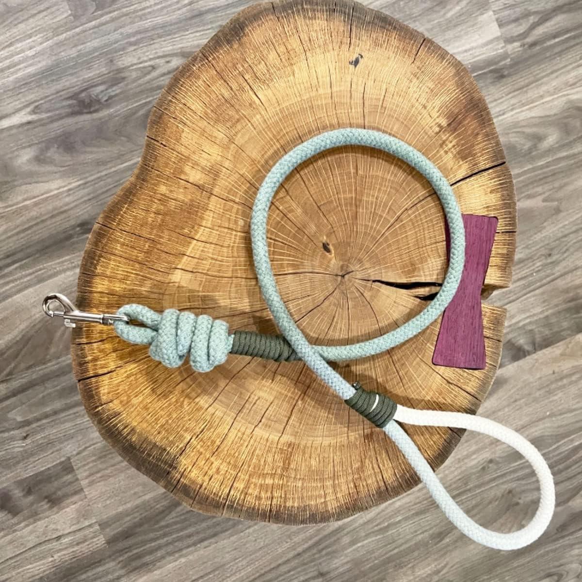 Cuerda de Algodón Trenzada YUZENET 1.27 cm x 15.24 m Beige