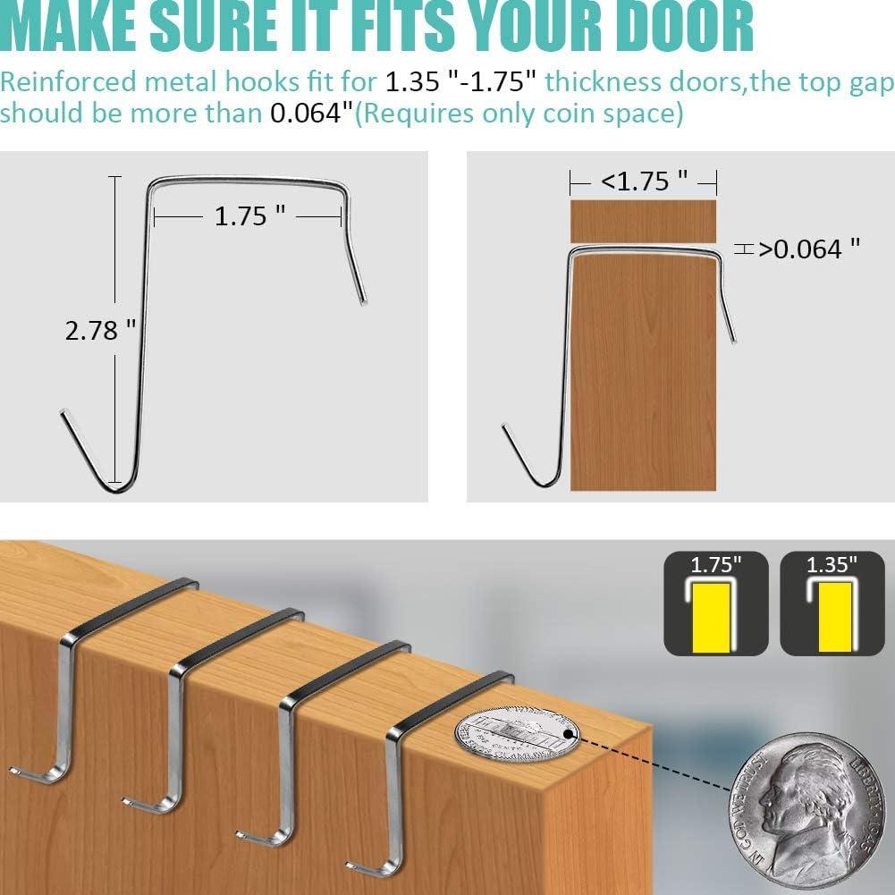 Organizador de Zapatos Tiblue 35 Bolsillos Malla Negro