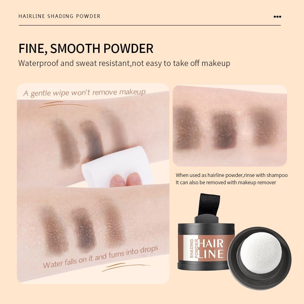 Polvo Retoque Raíces Unusual Beauty Marrón Oscuro 40g