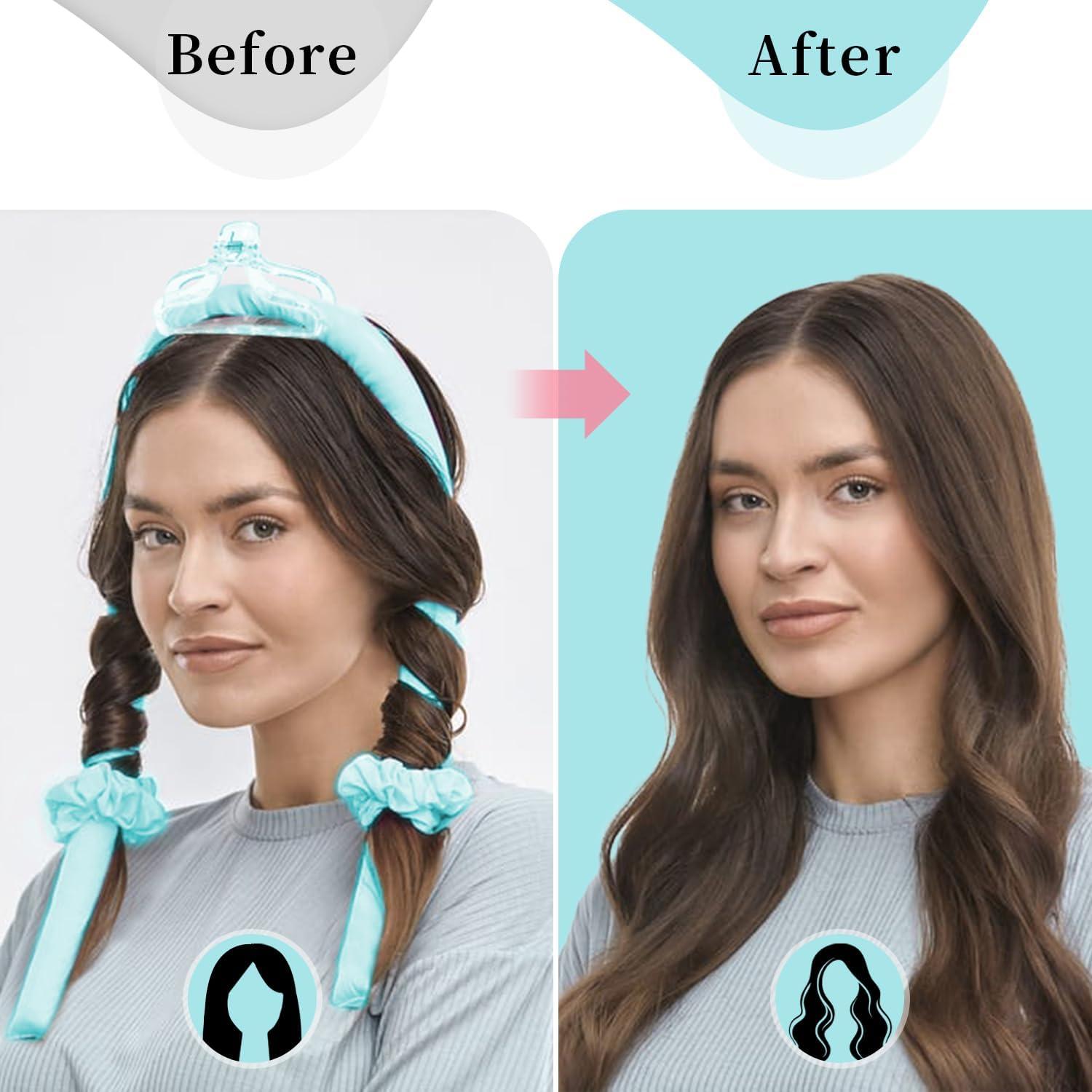 Juego de Rizador de Cabello Sin Calor Mis Cosas Novedosas 6 Piezas