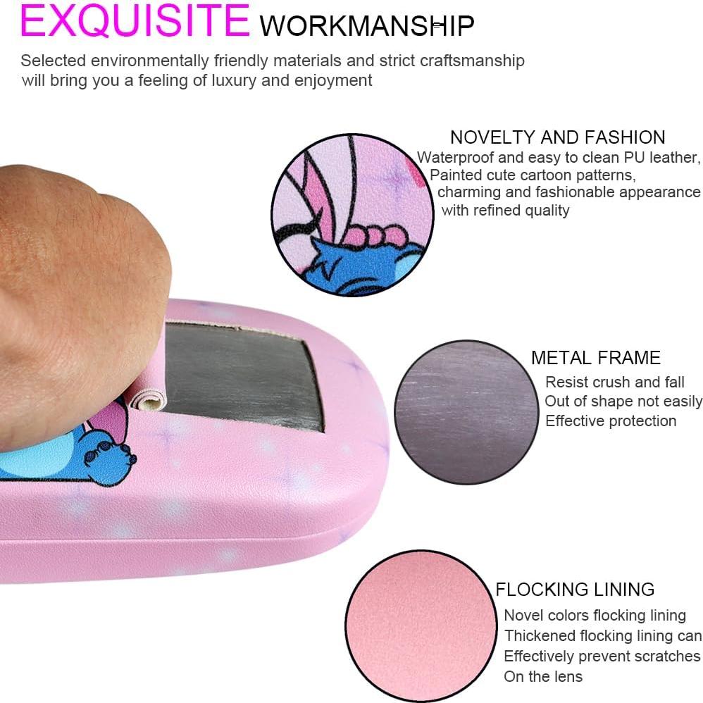 Estuche de Gafas ADBGV con Paño y Accesorios - Diseño Animado