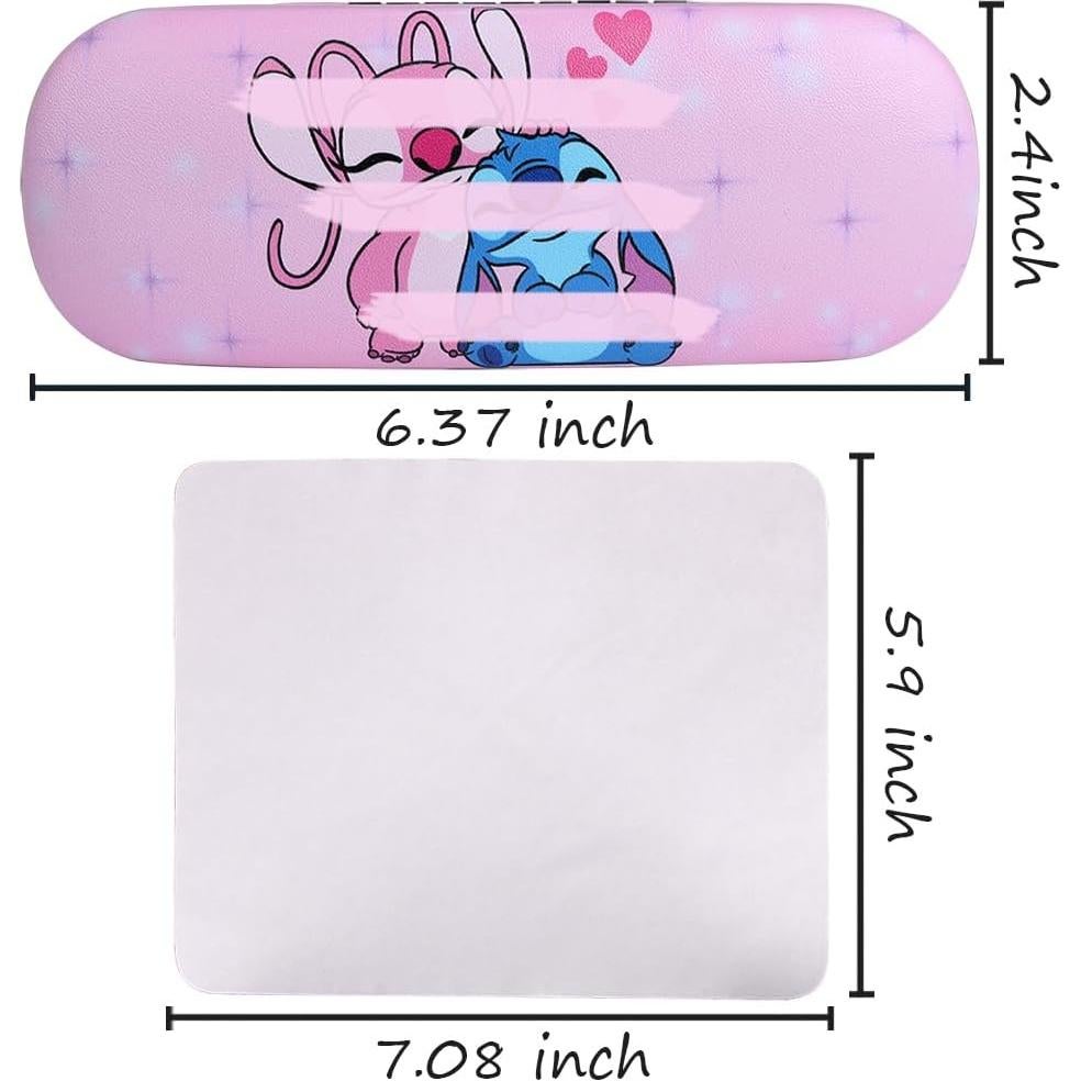 Estuche de Gafas ADBGV con Paño y Accesorios - Diseño Animado