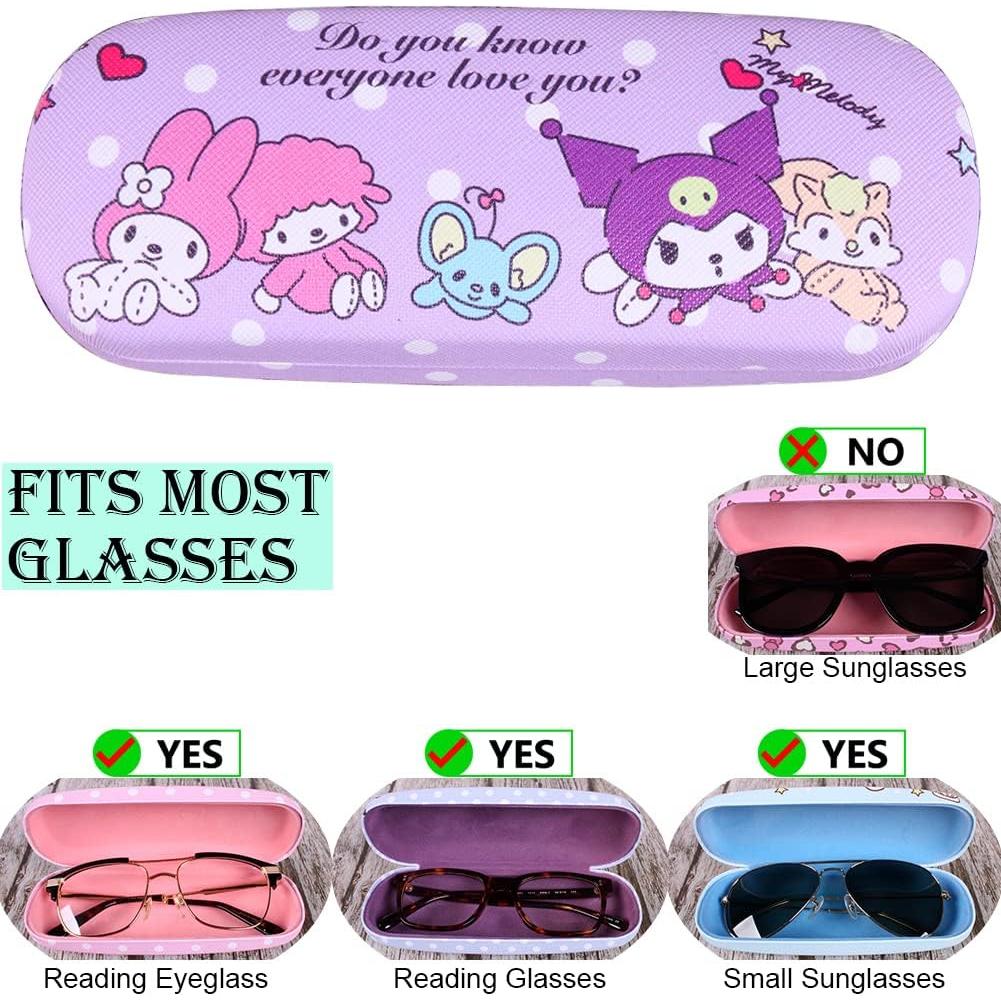 Estuche de Gafas ADBGV con Paño y Correa Ajustable - 15.3x5.2cm