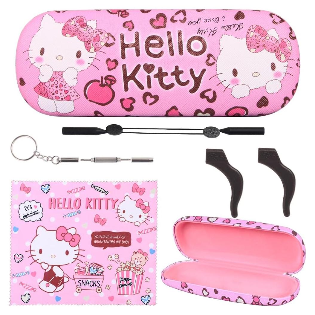 Estuche de Gafas ADBGV con Funda y Paño de Limpieza