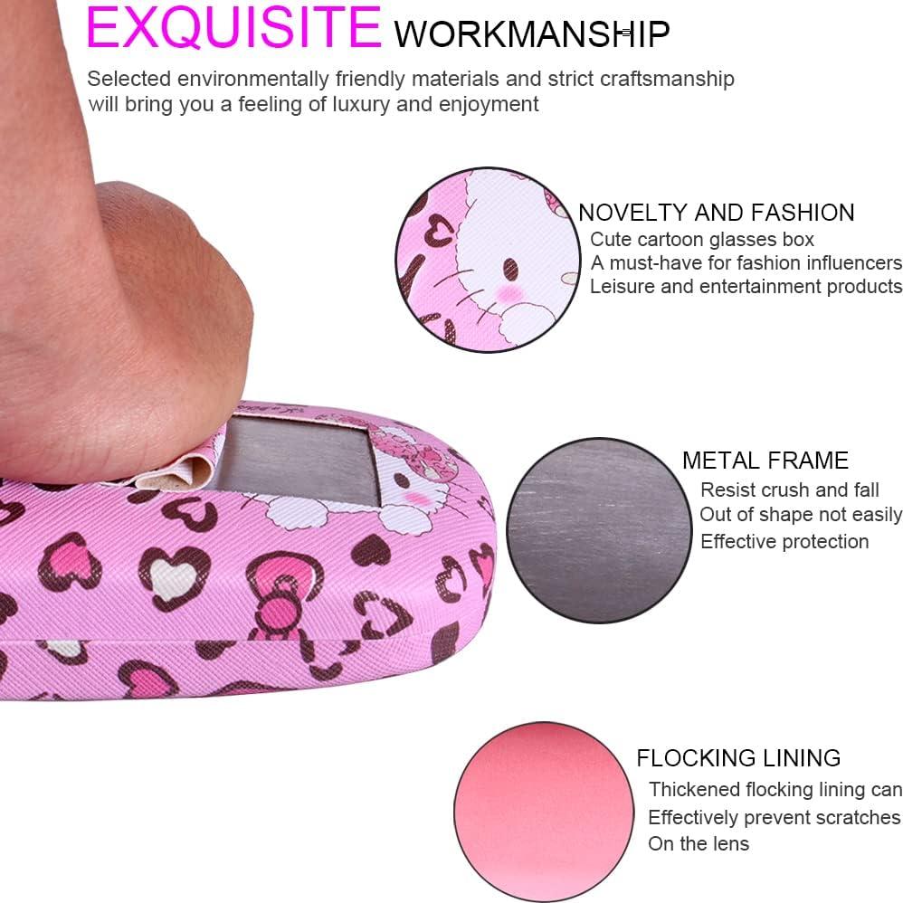 Estuche de Gafas ADBGV con Funda y Paño de Limpieza