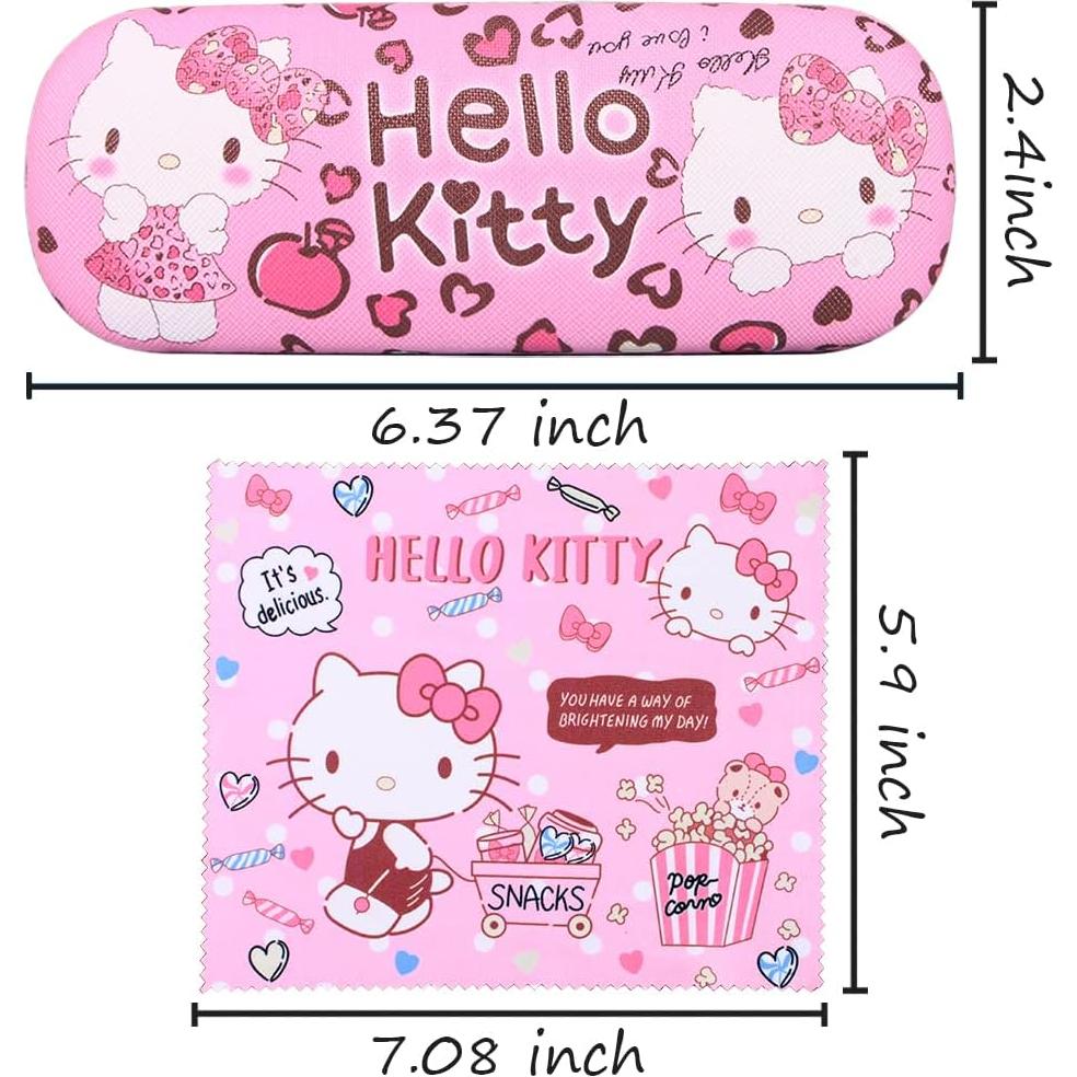 Estuche de Gafas ADBGV con Funda y Paño de Limpieza