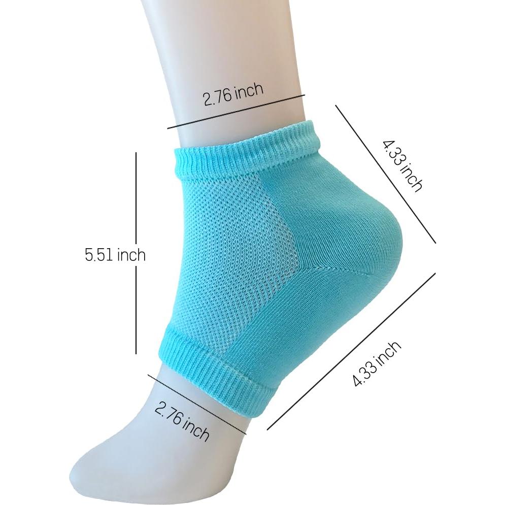 Calcetines Hidratantes FOOTINSOLE para Talones Secos - Menta