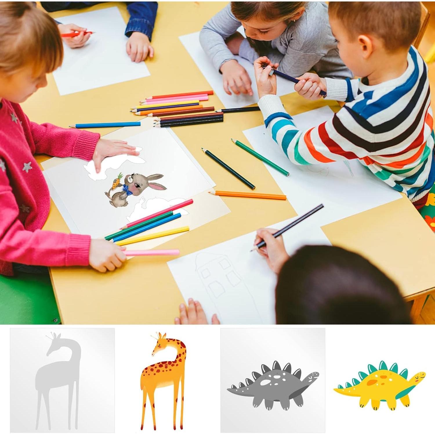 Hojas de Plantilla Mylar FSWCCK 25 Pcs 30.48x30.48 cm