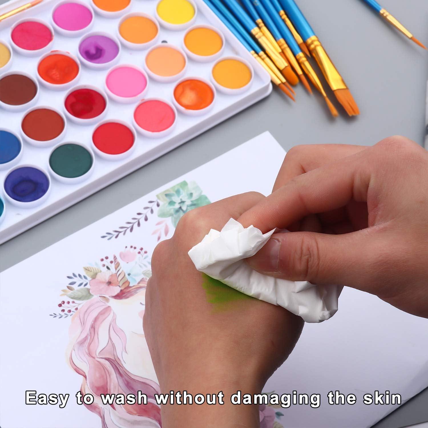 Set de Pintura Acuarela AROIC 36 Colores con 16 Pinceles