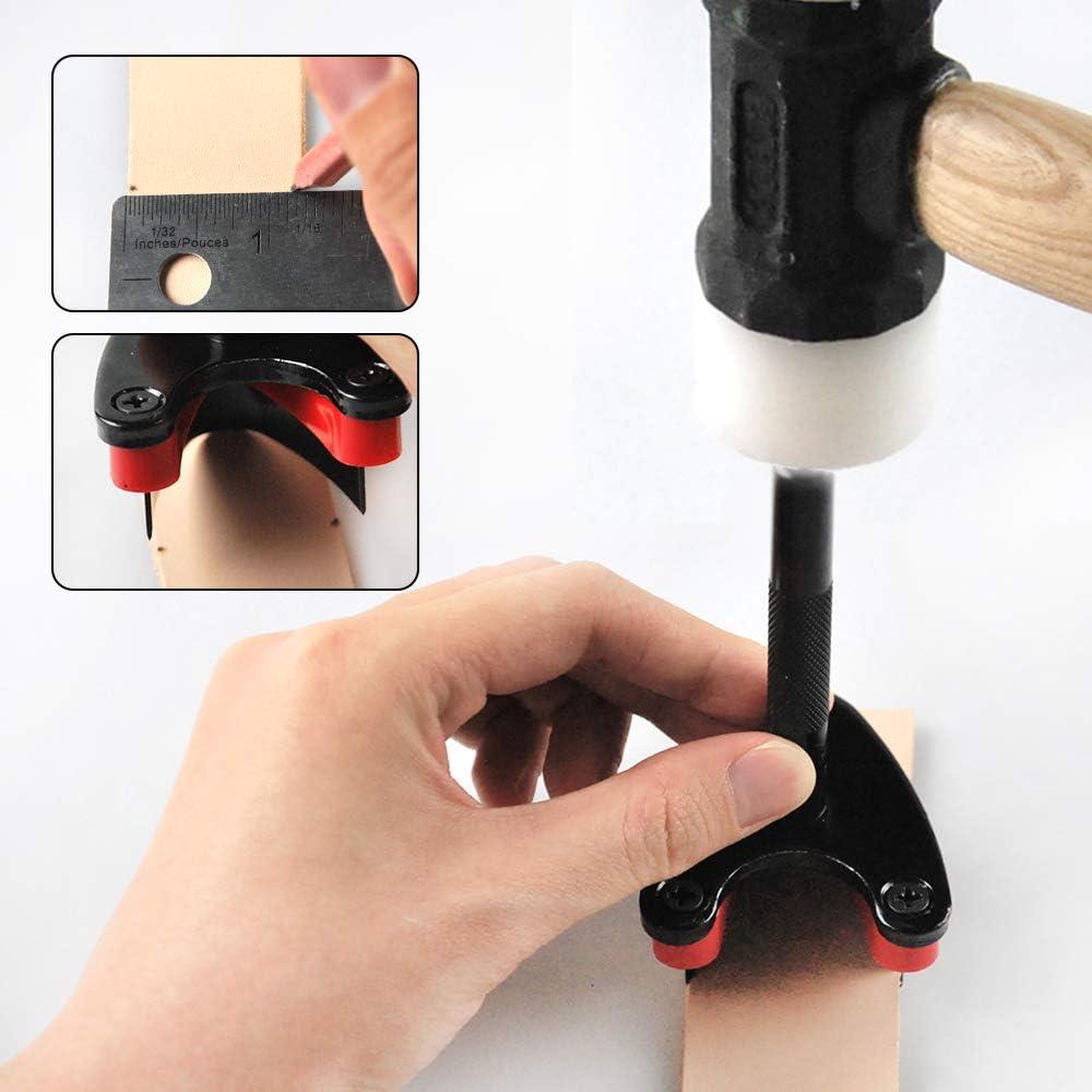 Juego de Cortadores de Cinta de Cuero OWDEN 3 Piezas Tipo V