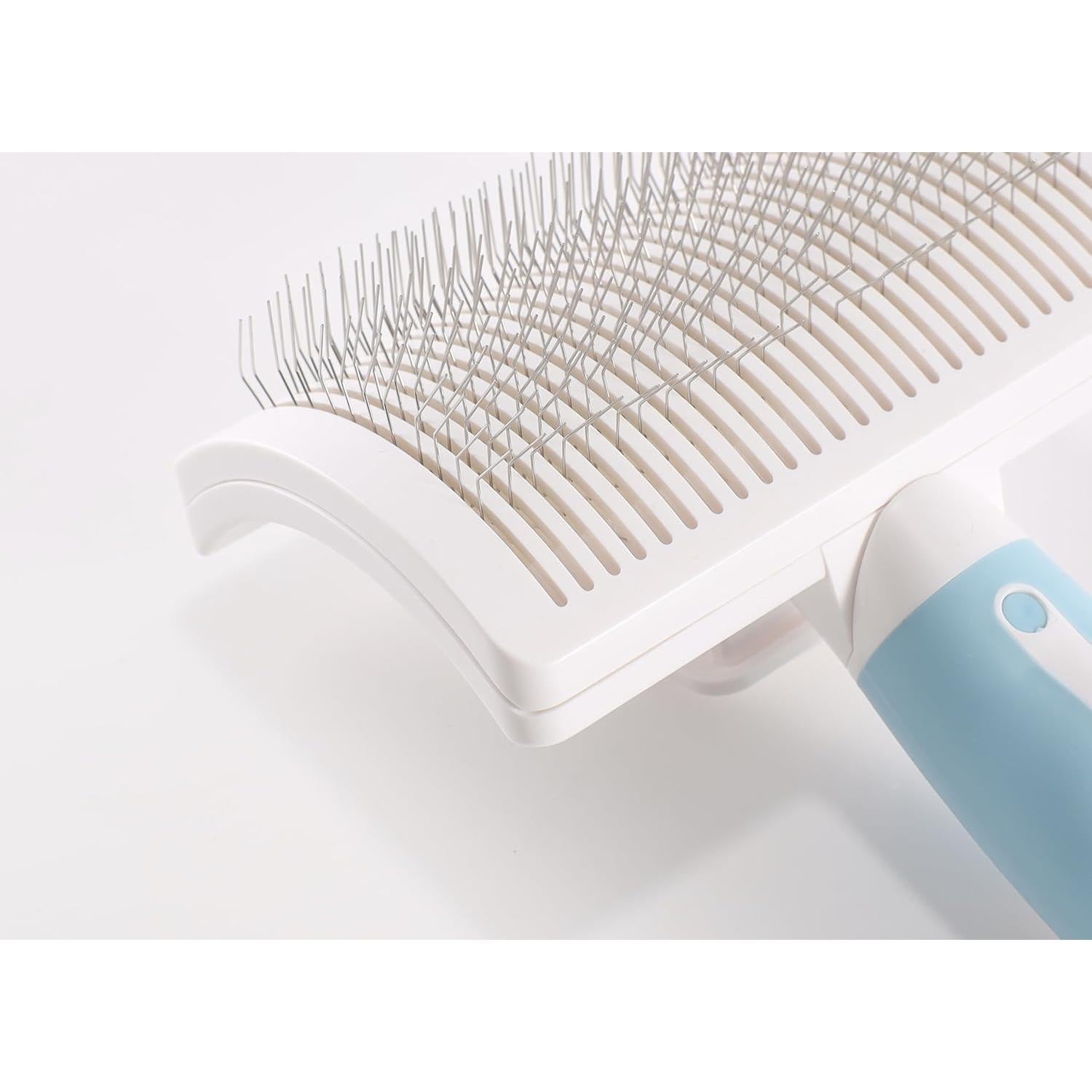 Cepillo Autolimpiante Vimfashi para Perros y Gatos Azul