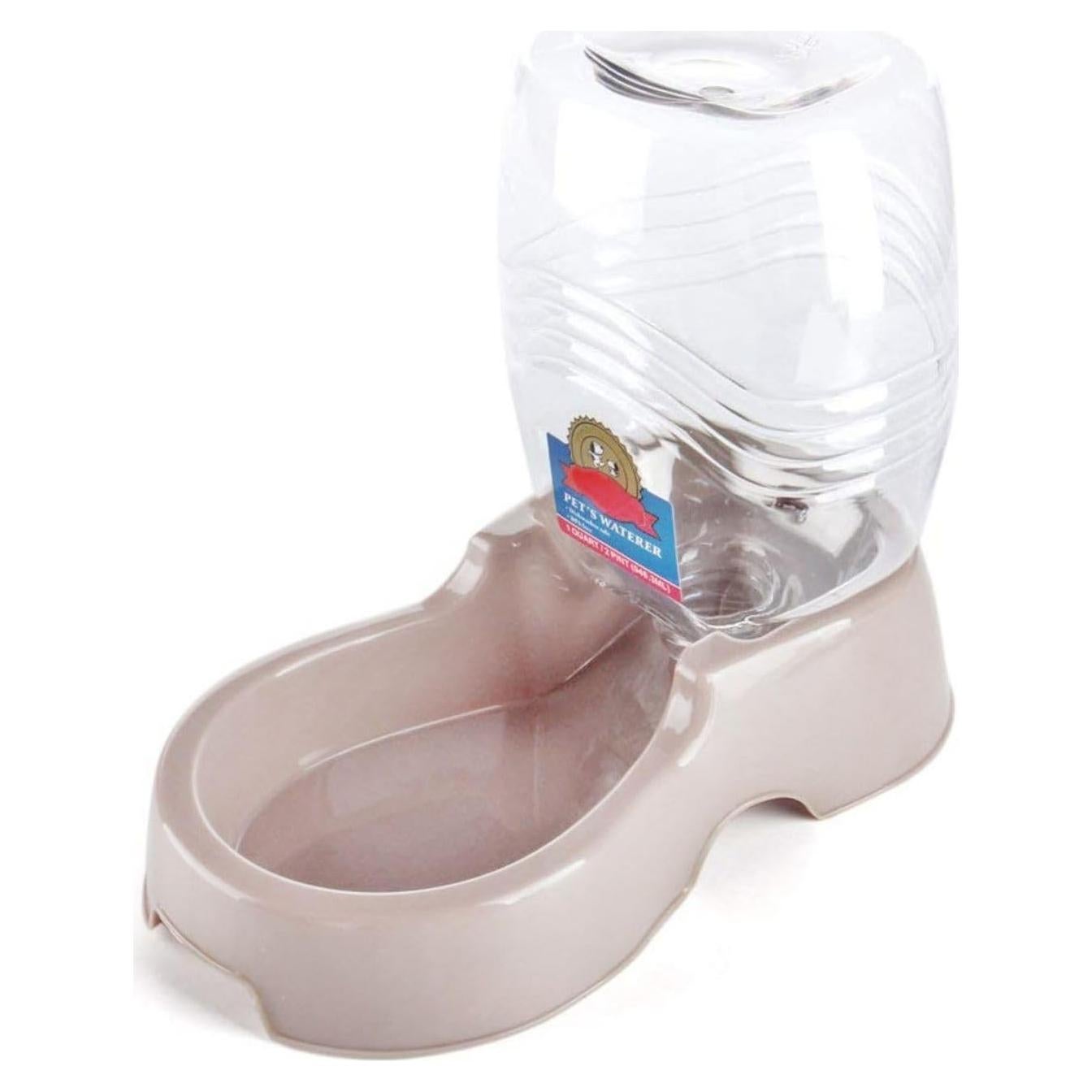 Dispensador de Agua Automático Flexzion 900ml para Mascotas Beige